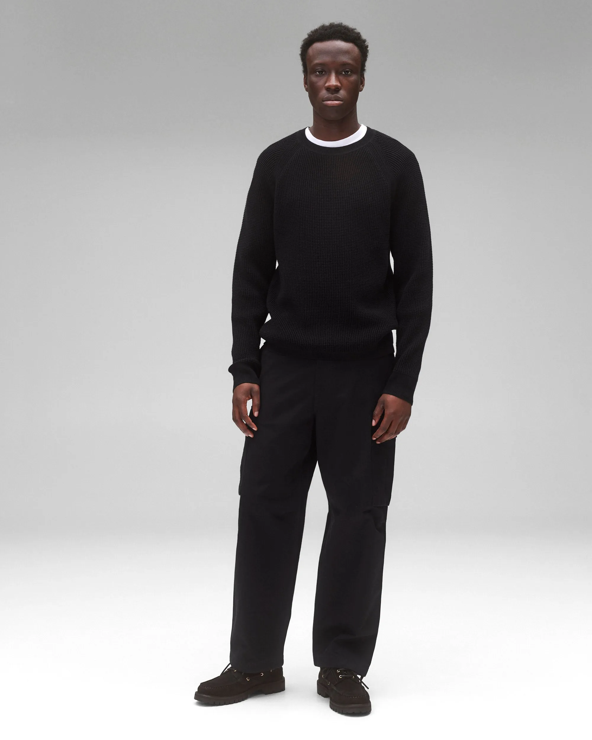 Supima Knit Anthem Crewneck Sweater sold by Reigning Champ product image thumbnail 3
