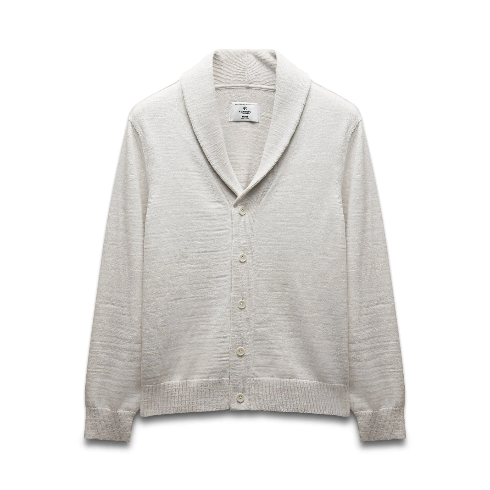 Cotton Slub Laurel Shawl Cardigan sold by Reigning Champ
