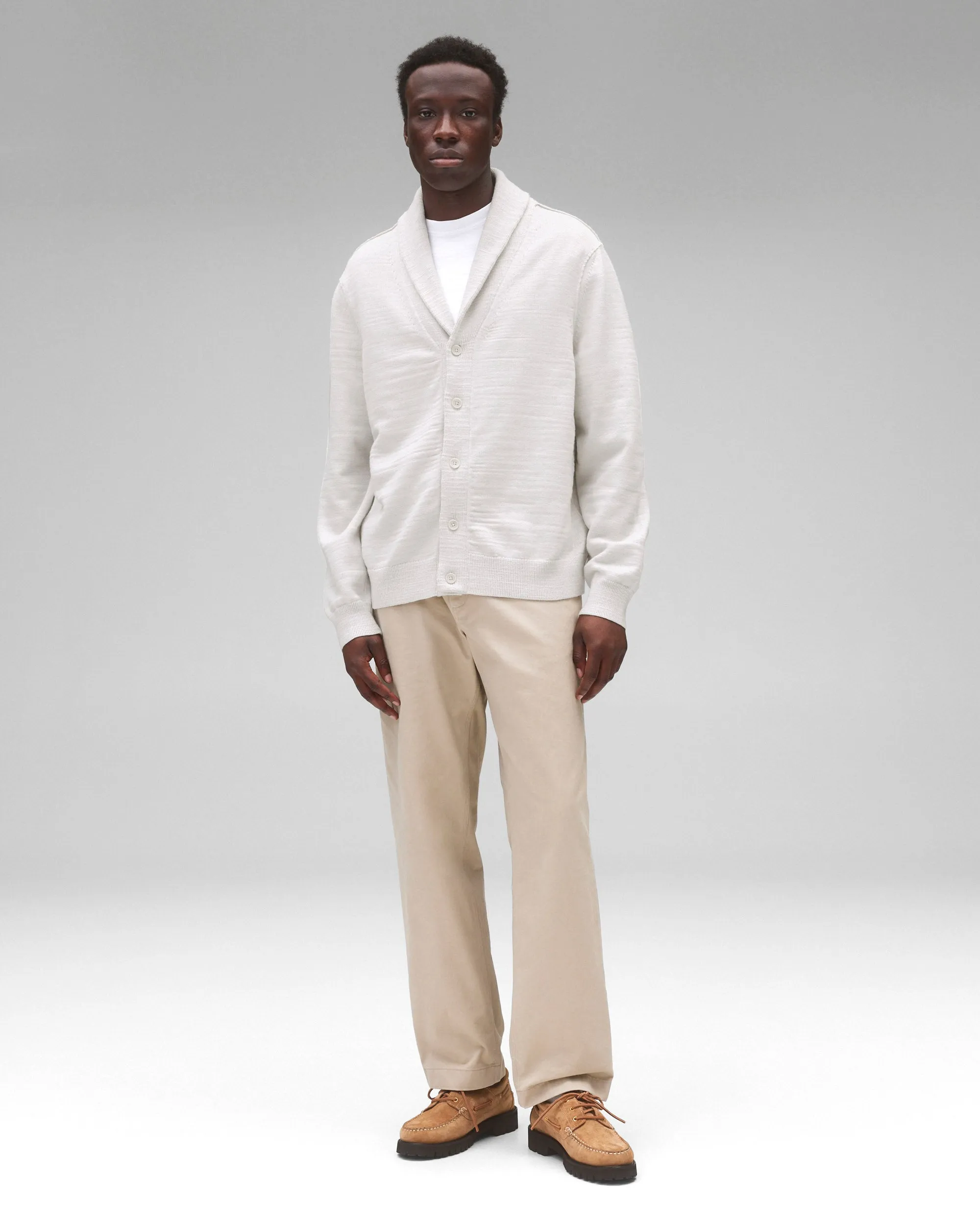 Cotton Slub Laurel Shawl Cardigan sold by Reigning Champ product image thumbnail 3