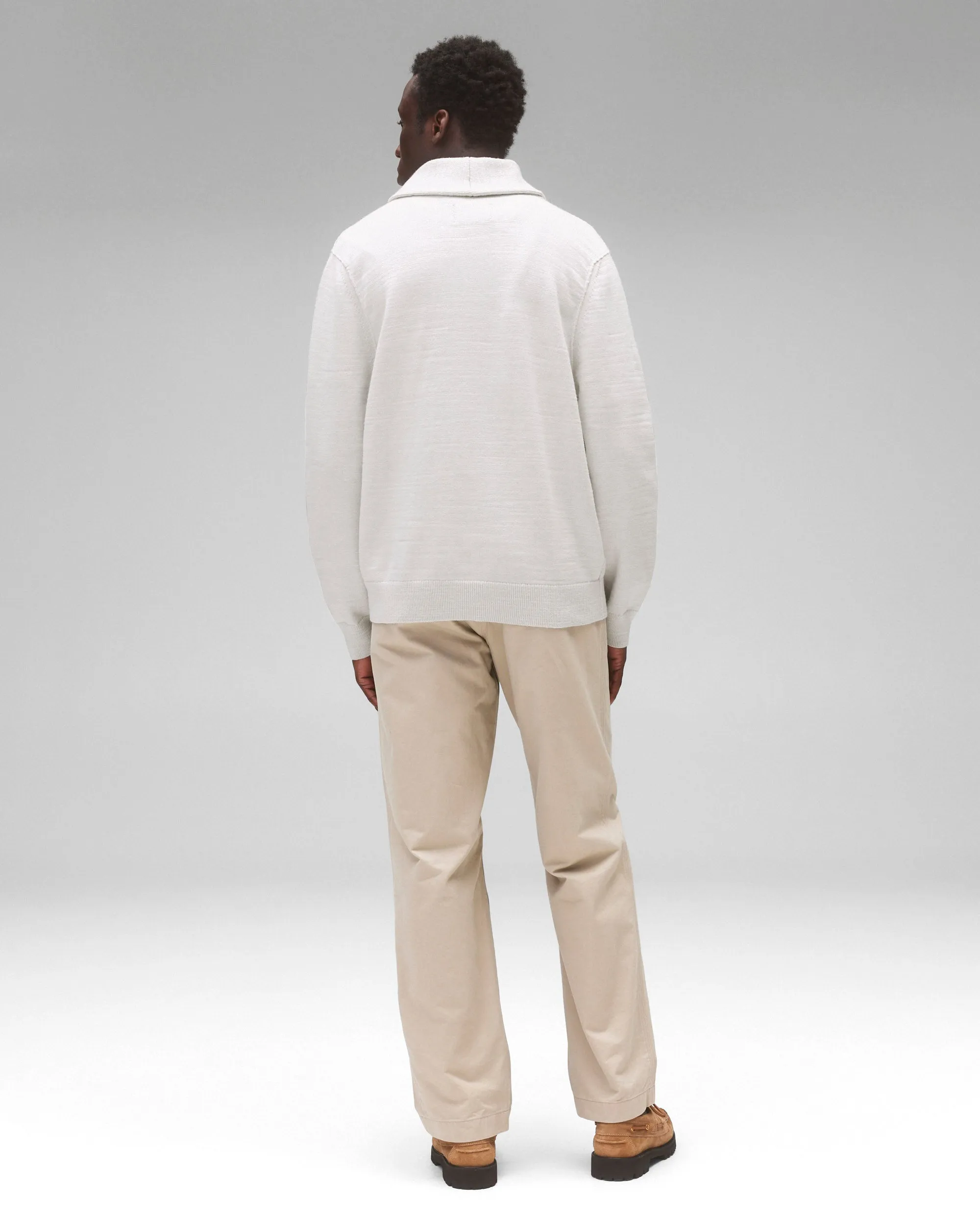 Cotton Slub Laurel Shawl Cardigan sold by Reigning Champ product image thumbnail 5