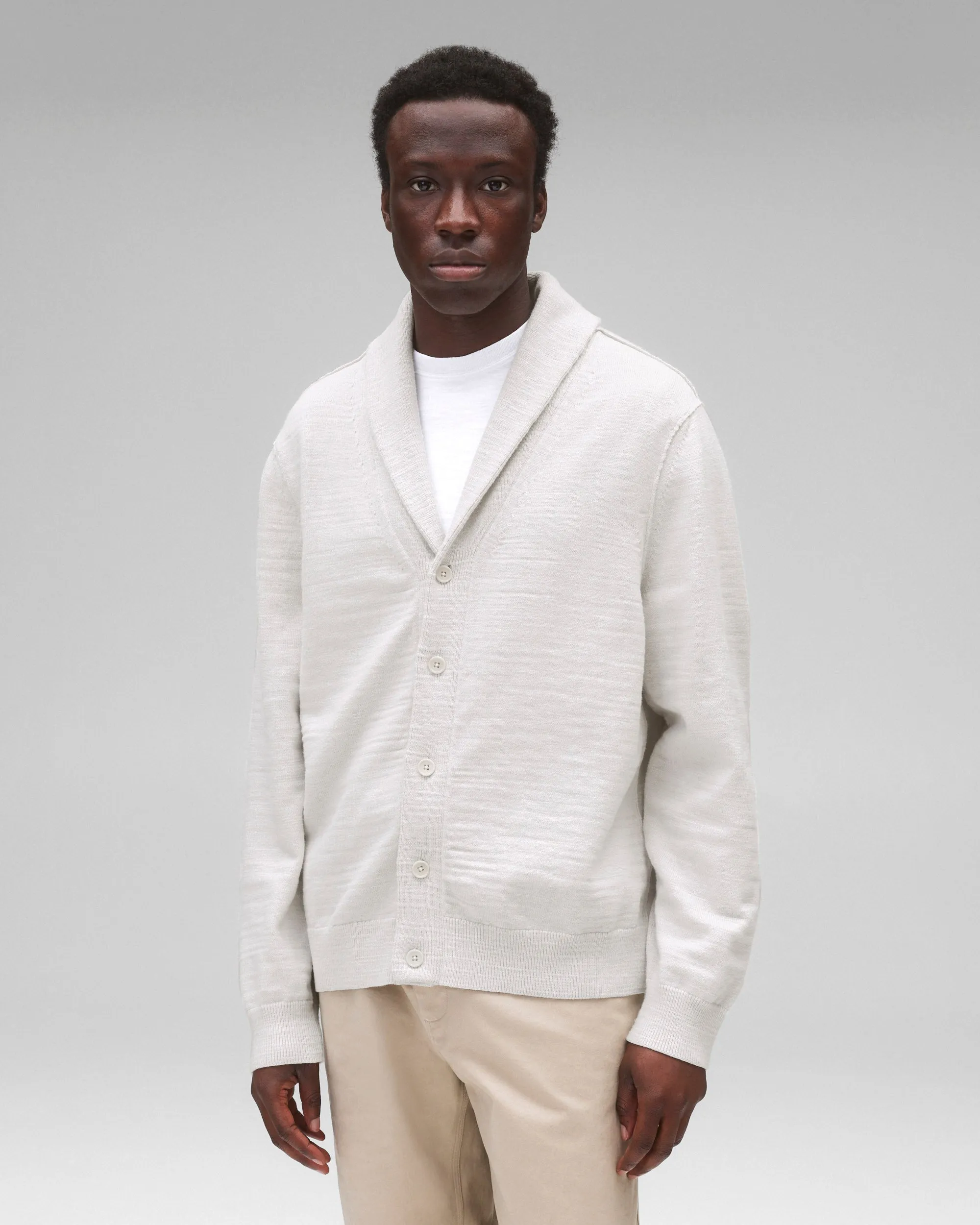 Cotton Slub Laurel Shawl Cardigan sold by Reigning Champ product image thumbnail 2