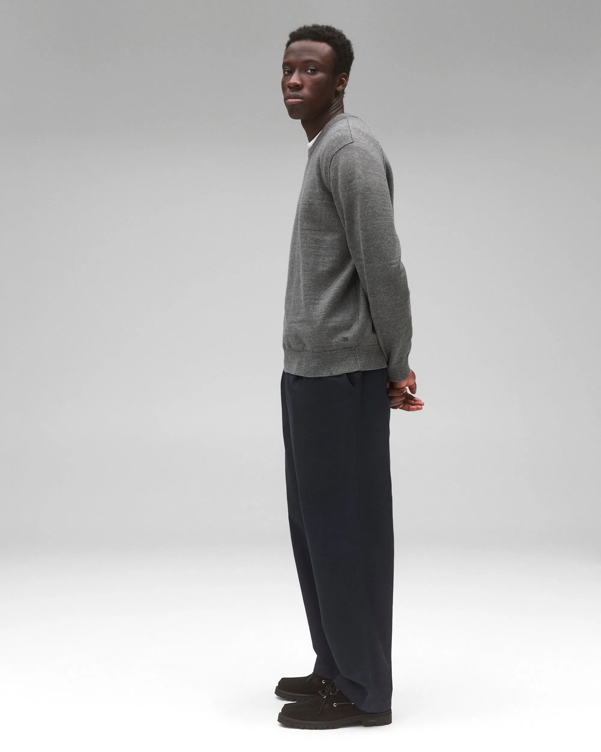 Cotton Slub Laurel Crewneck sold by Reigning Champ product image thumbnail 4
