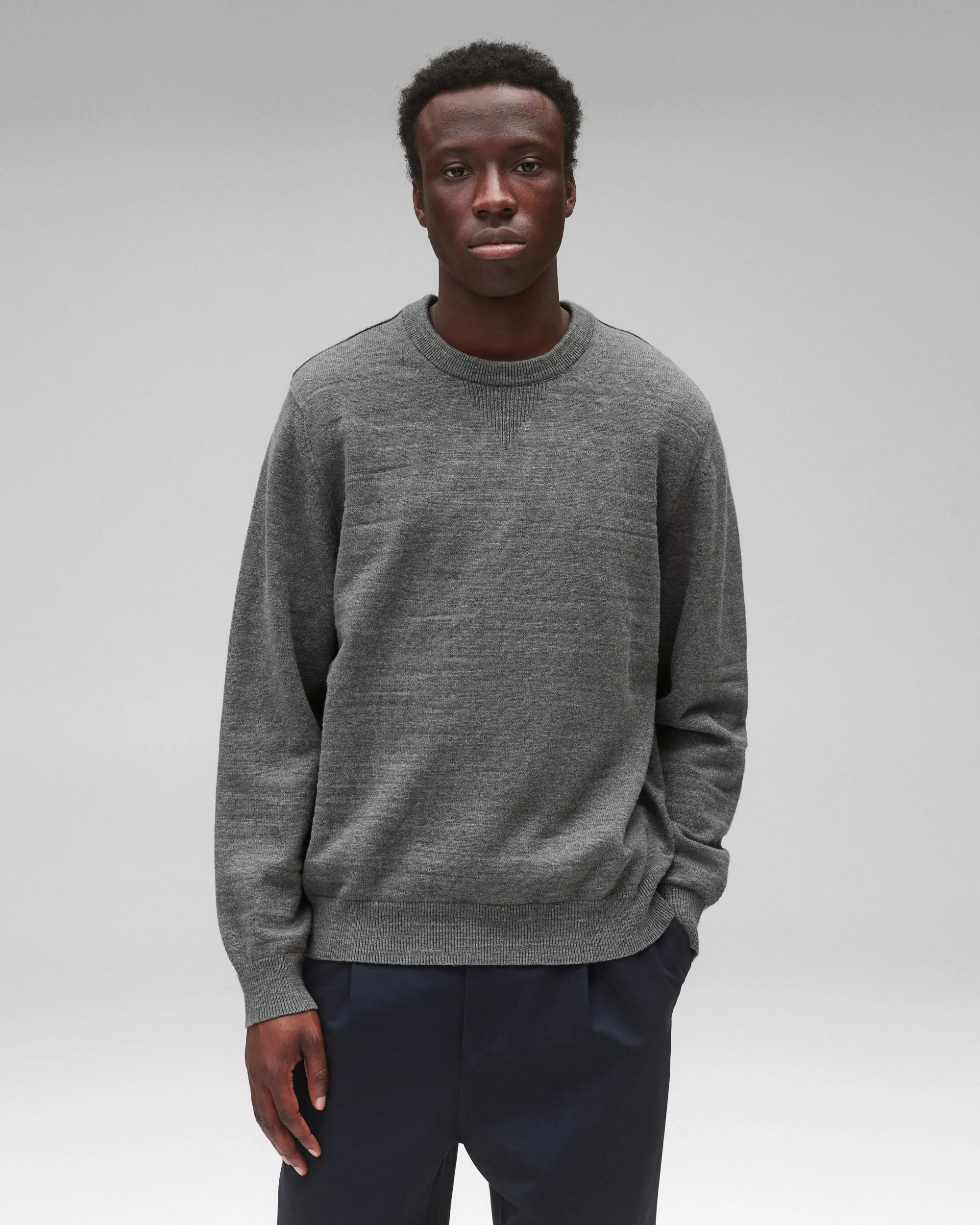 Cotton Slub Laurel Crewneck sold by Reigning Champ product image thumbnail 2