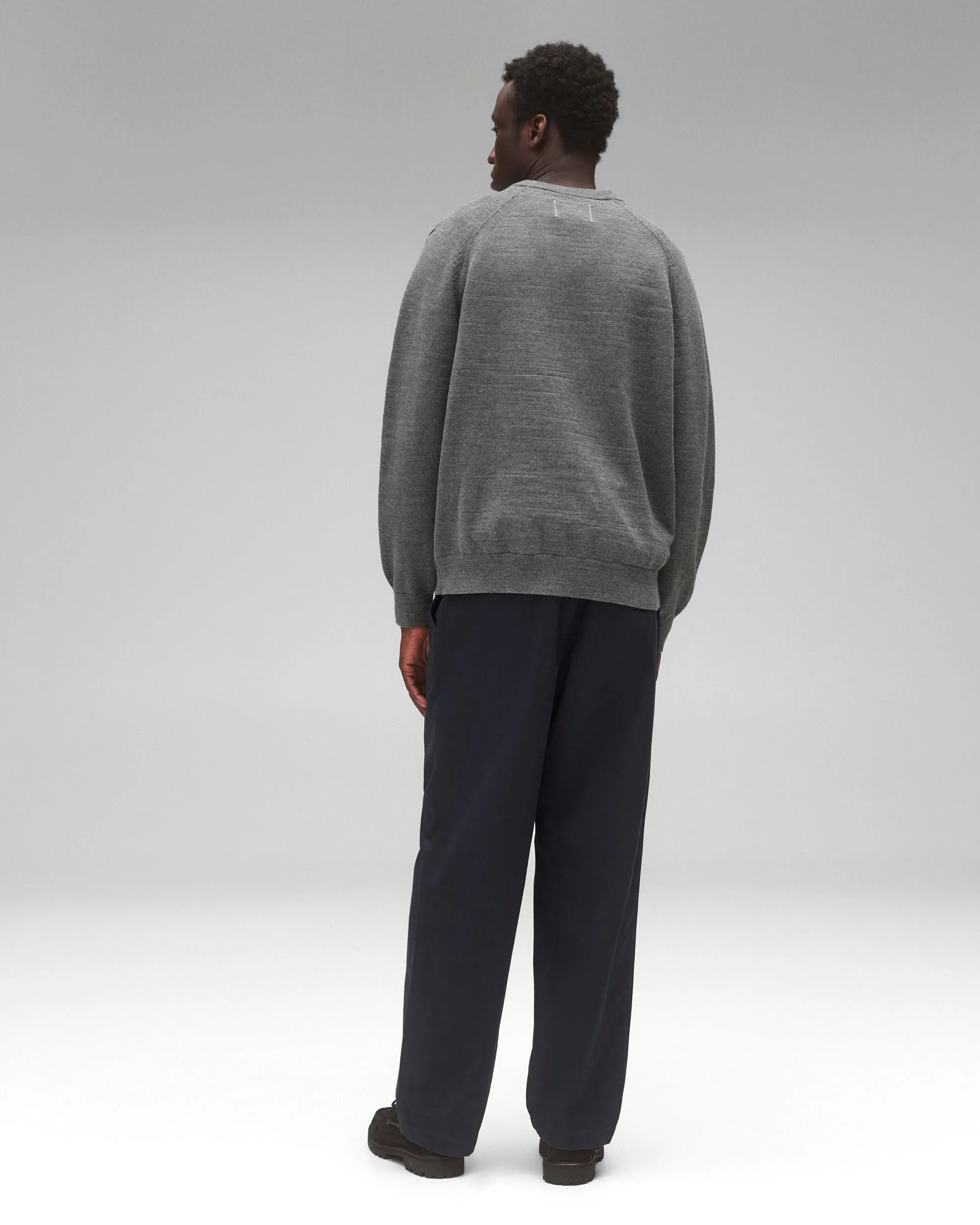 Cotton Slub Laurel Crewneck sold by Reigning Champ product image thumbnail 5