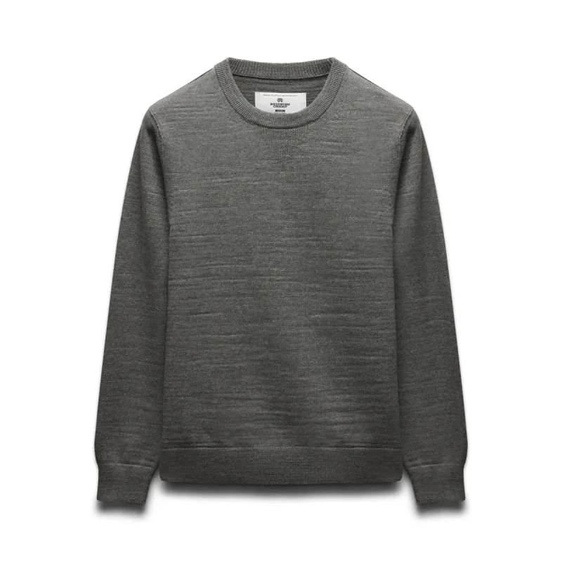 Cotton Slub Laurel Crewneck sold by Reigning Champ