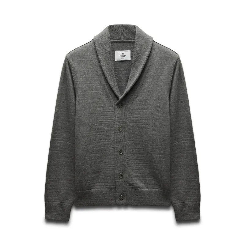 Cotton Slub Laurel Shawl Cardigan sold by Reigning Champ