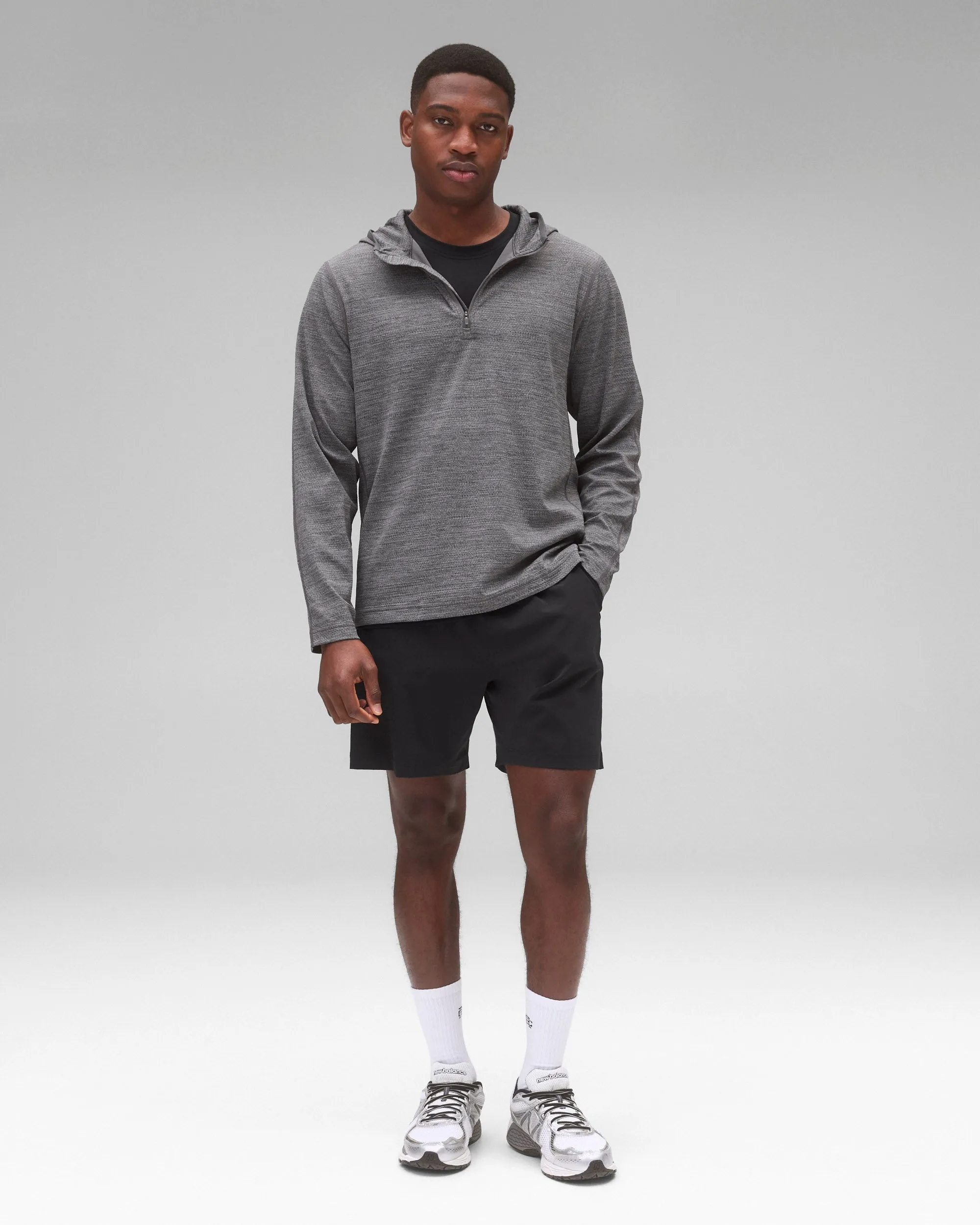 Solotex Mesh Tiebreak Standard Hoodie sold by Reigning Champ product image thumbnail 3