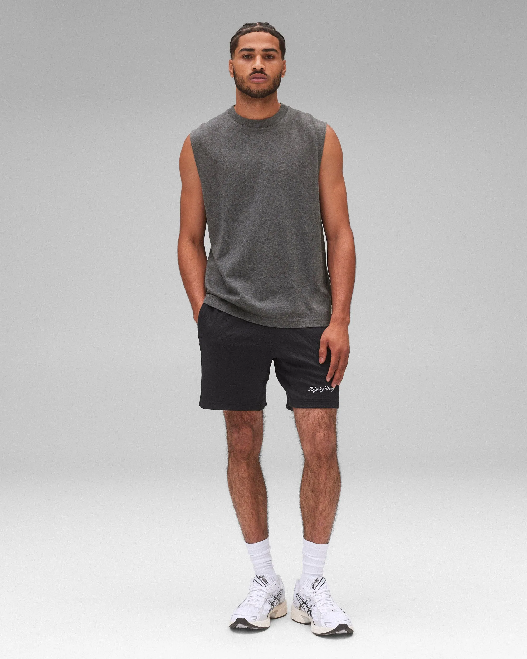 Midweight Jersey OG Sleeveless T-Shirt - Vault sold by Reigning Champ product image thumbnail 3