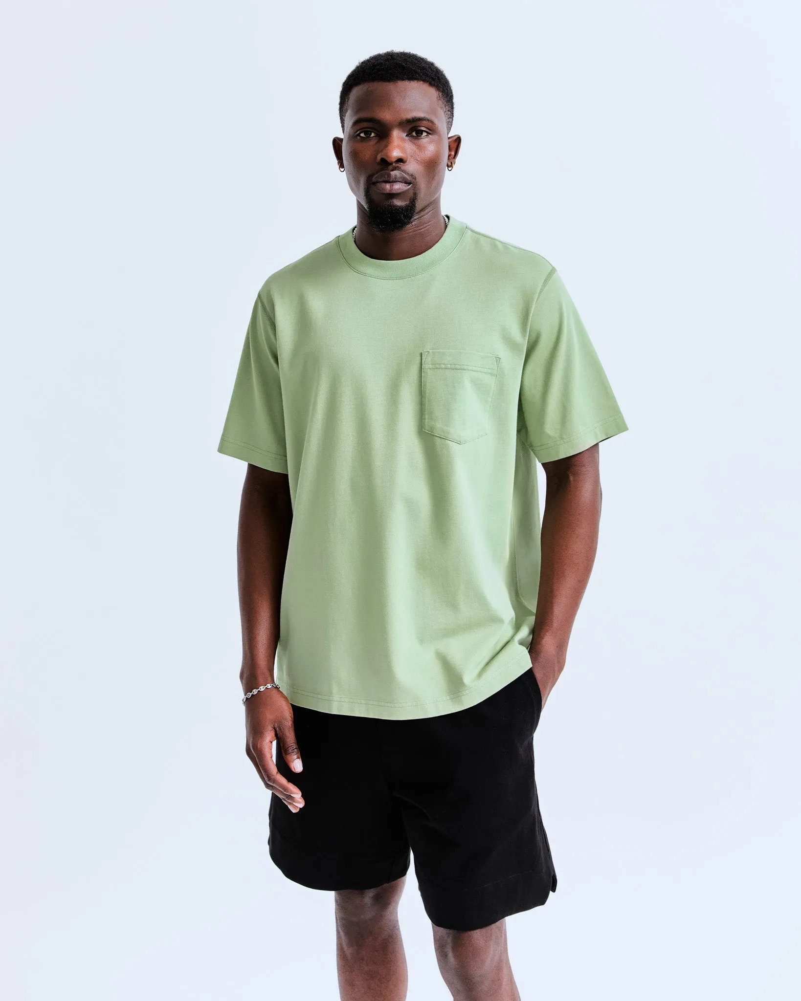 Midweight Jersey OG Pocket T-Shirt sold by Reigning Champ product image thumbnail 2