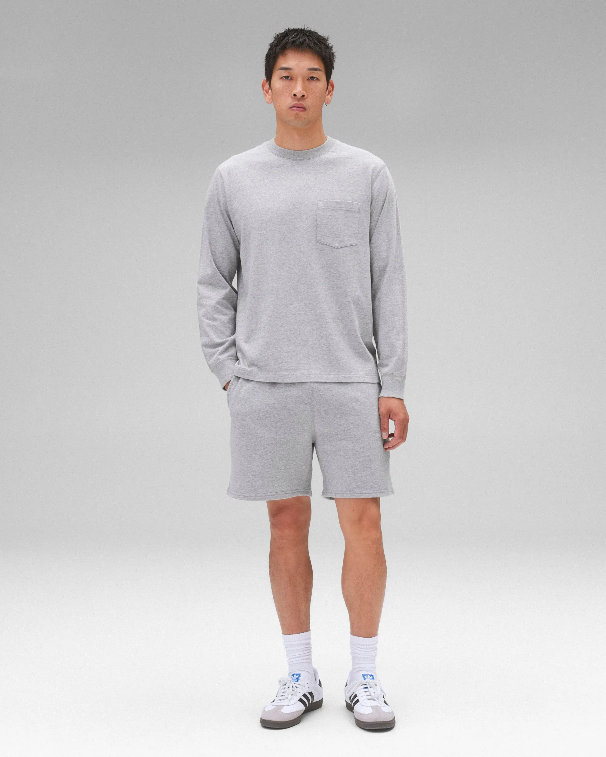 Midweight Jersey OG Pocket Long Sleeve sold by Reigning Champ product image thumbnail 3