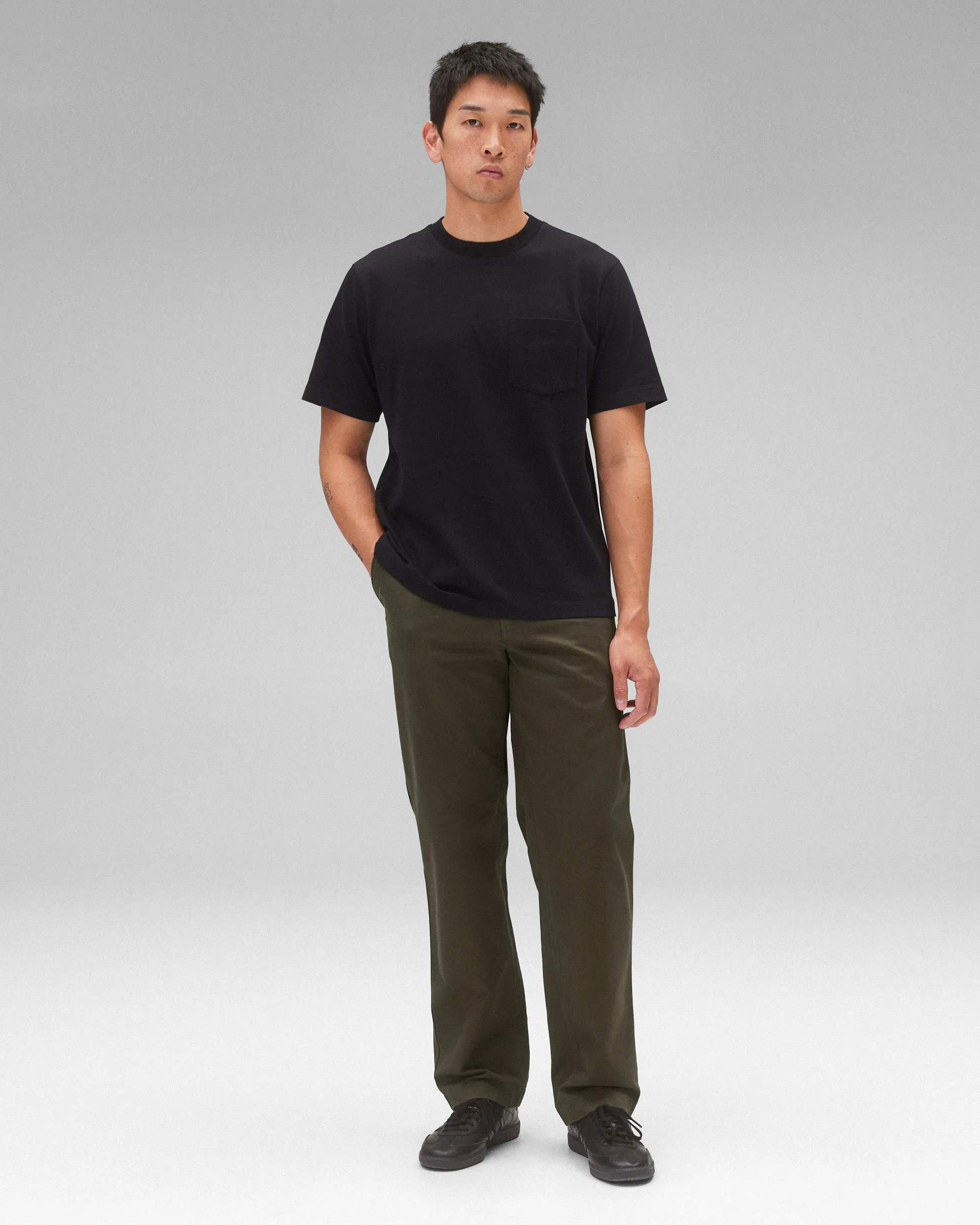 Midweight Jersey OG Pocket T-Shirt - Vault sold by Reigning Champ product image thumbnail 3