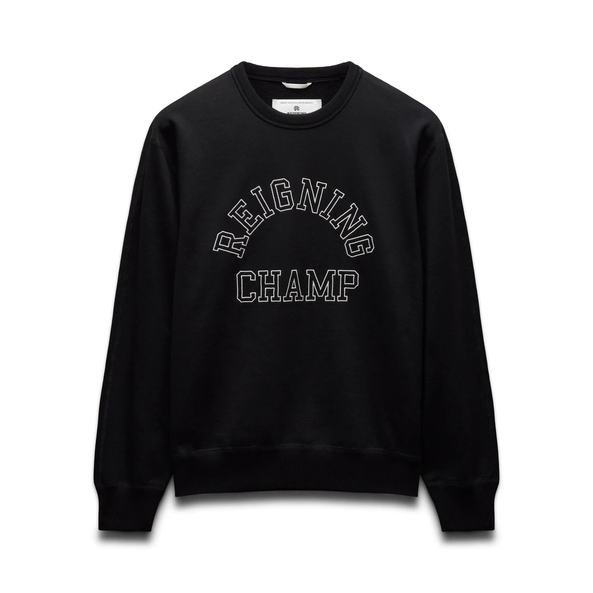 Midweight Terry Arch Logo Standard Crewneck sold by Reigning Champ