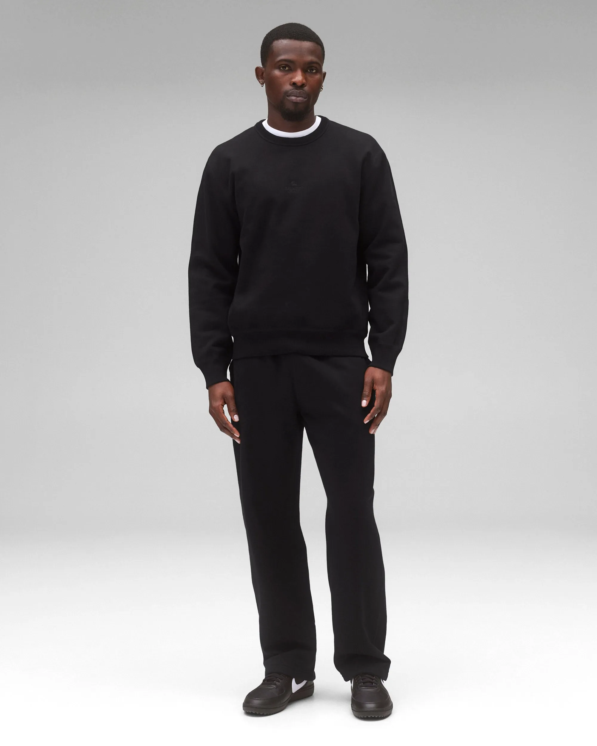 Midweight Terry Lockup Standard Crewneck sold by Reigning Champ product image thumbnail 4