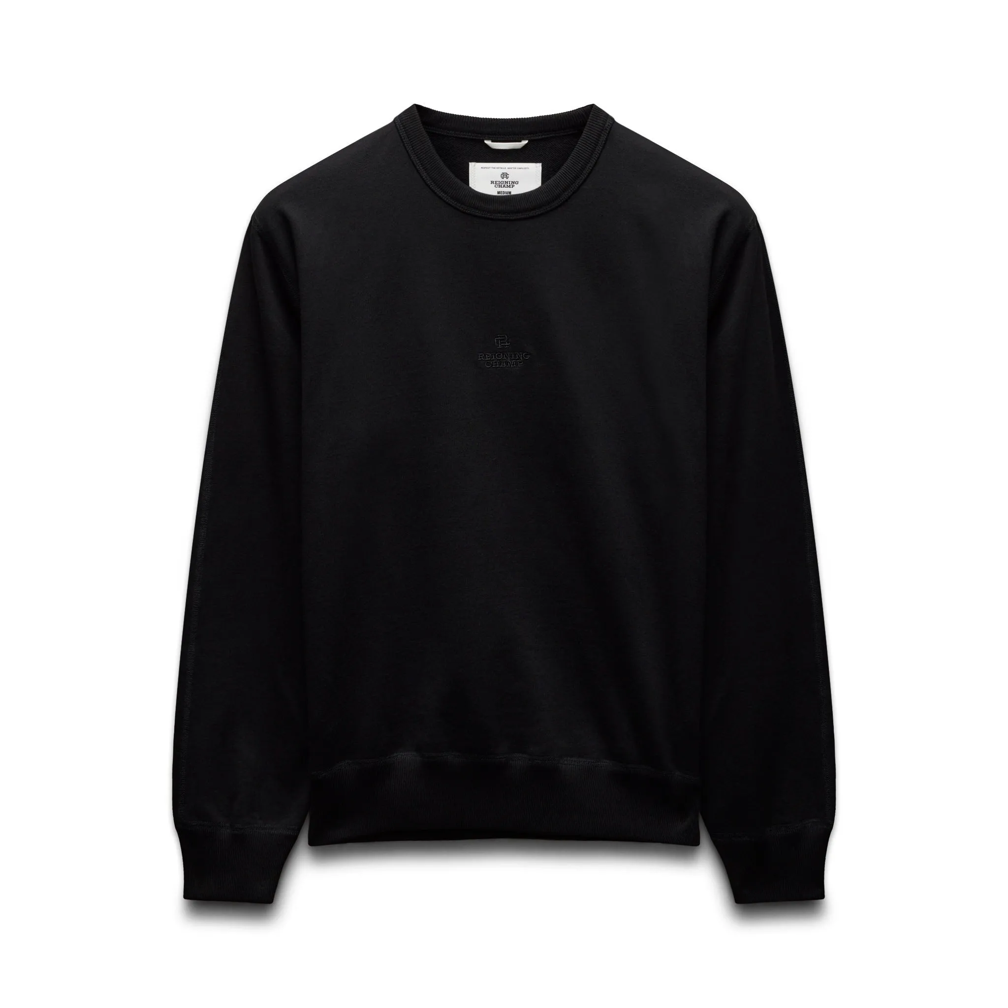 Midweight Terry Lockup Standard Crewneck sold by Reigning Champ