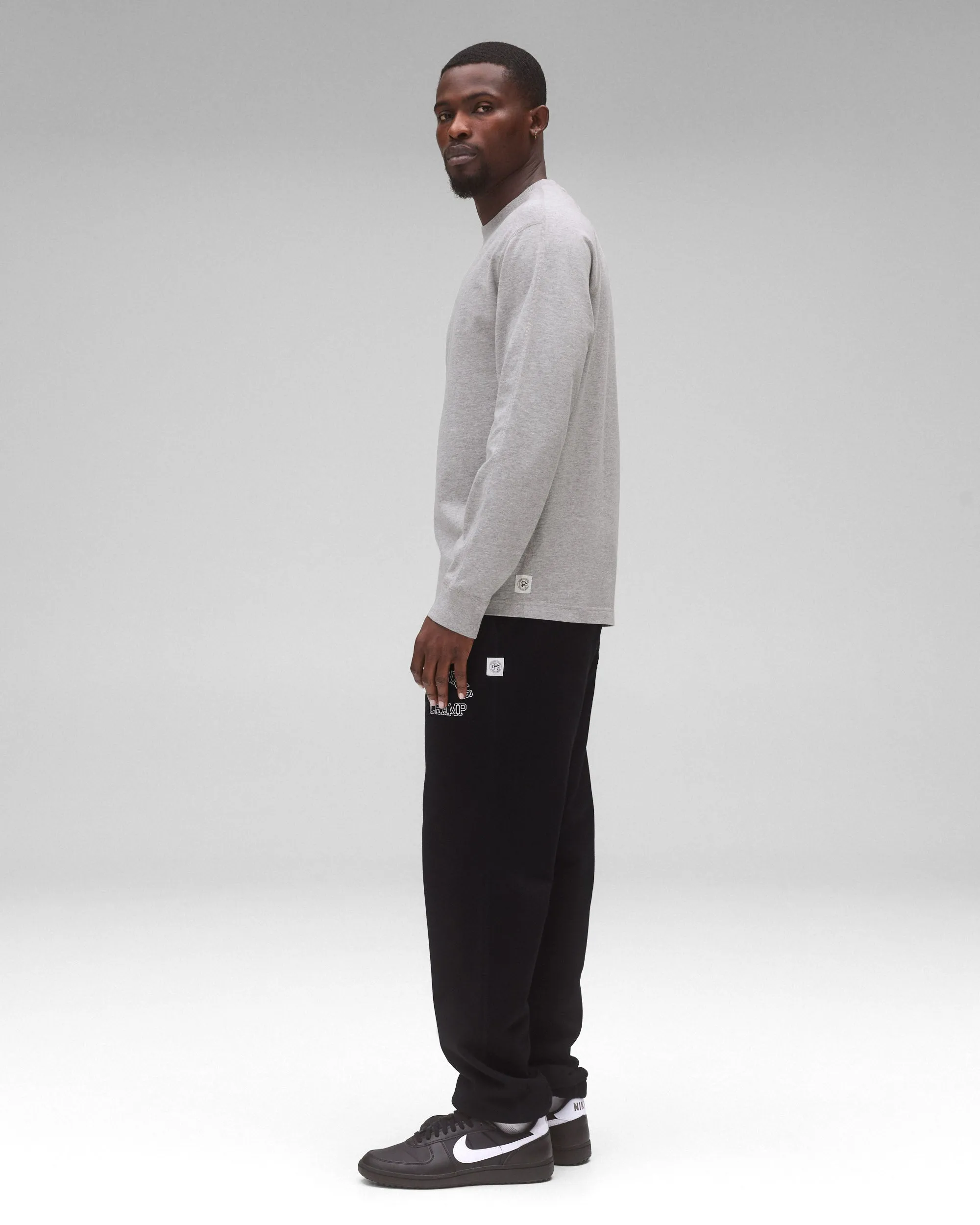 Midweight Jersey Standard Long Sleeve sold by Reigning Champ product image thumbnail 4
