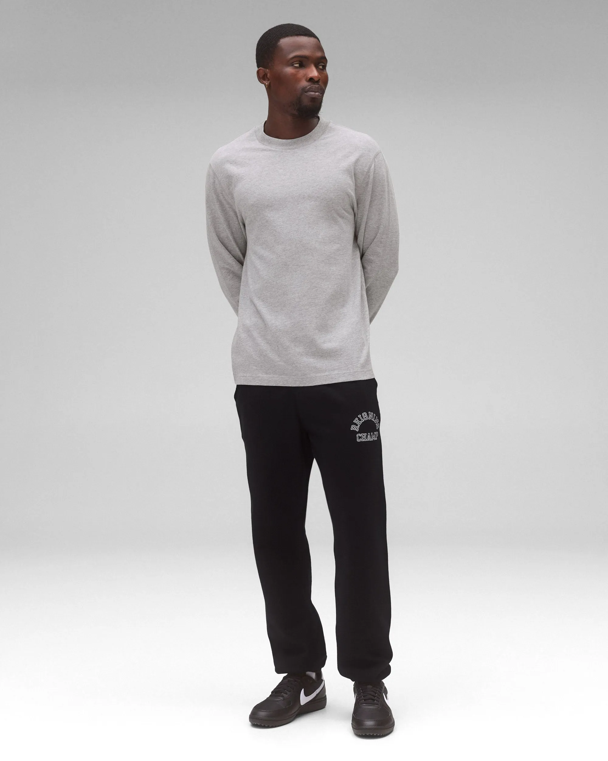 Midweight Jersey Standard Long Sleeve sold by Reigning Champ product image thumbnail 3
