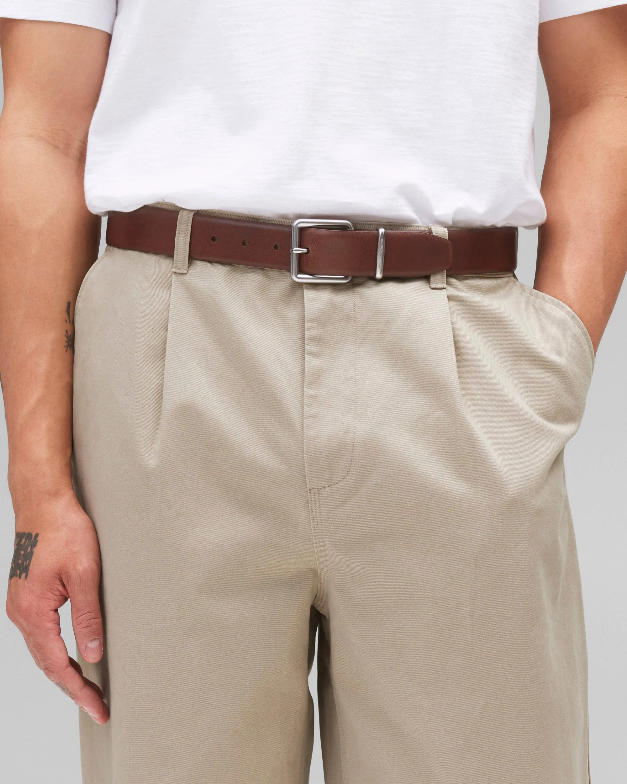 Ivy Leather Belt sold by Reigning Champ product image thumbnail 2