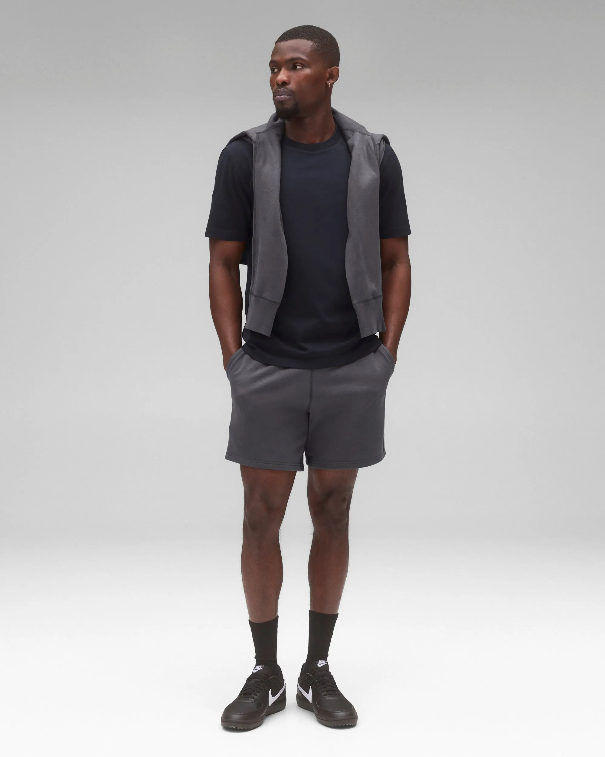 Midweight Jersey Standard T-Shirt sold by Reigning Champ product image thumbnail 3