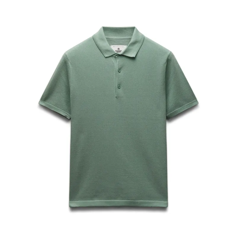 Supima Pique Ace Polo sold by Reigning Champ