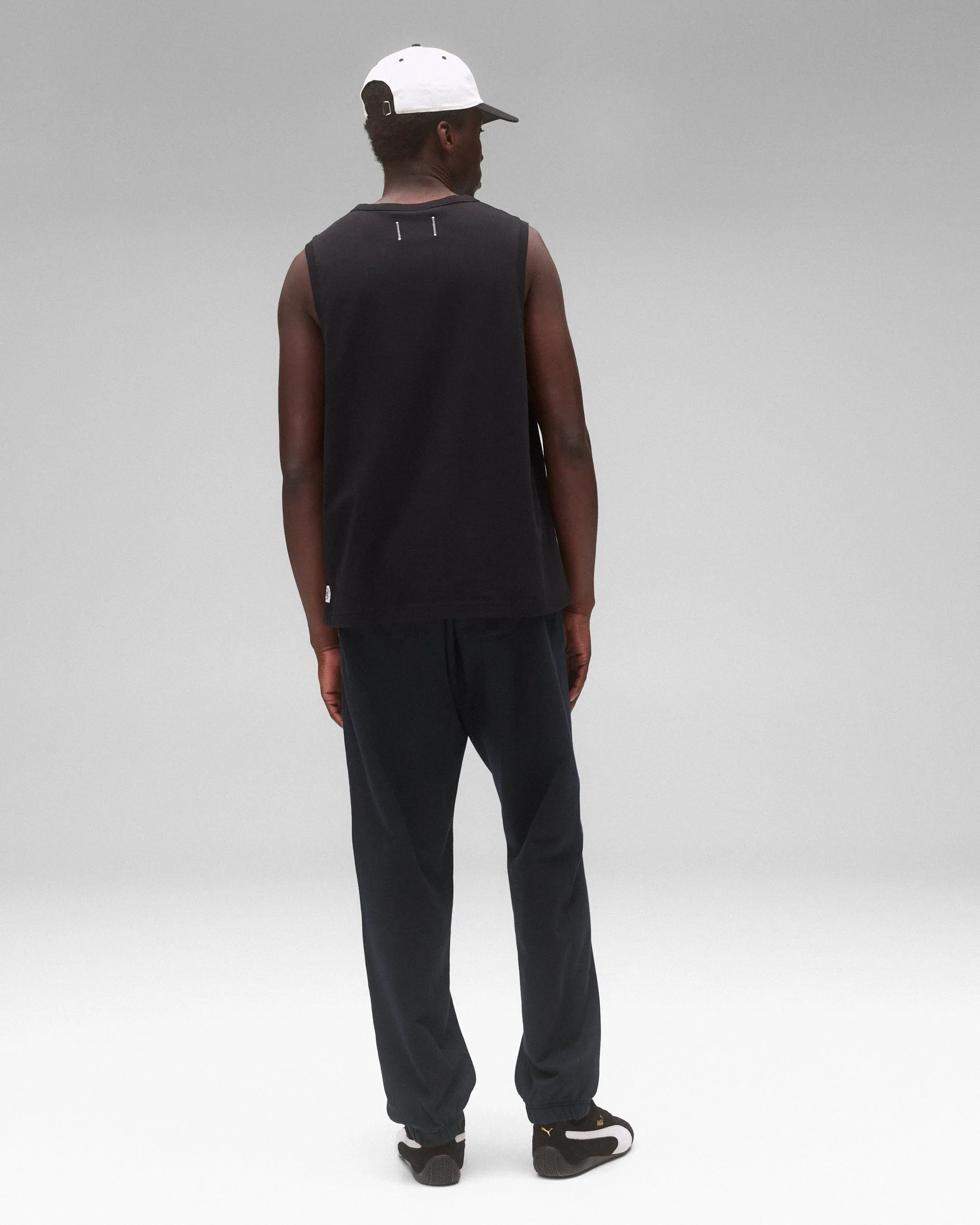 Dual Jersey Slim Sleeveless Shirt sold by Reigning Champ product image thumbnail 5