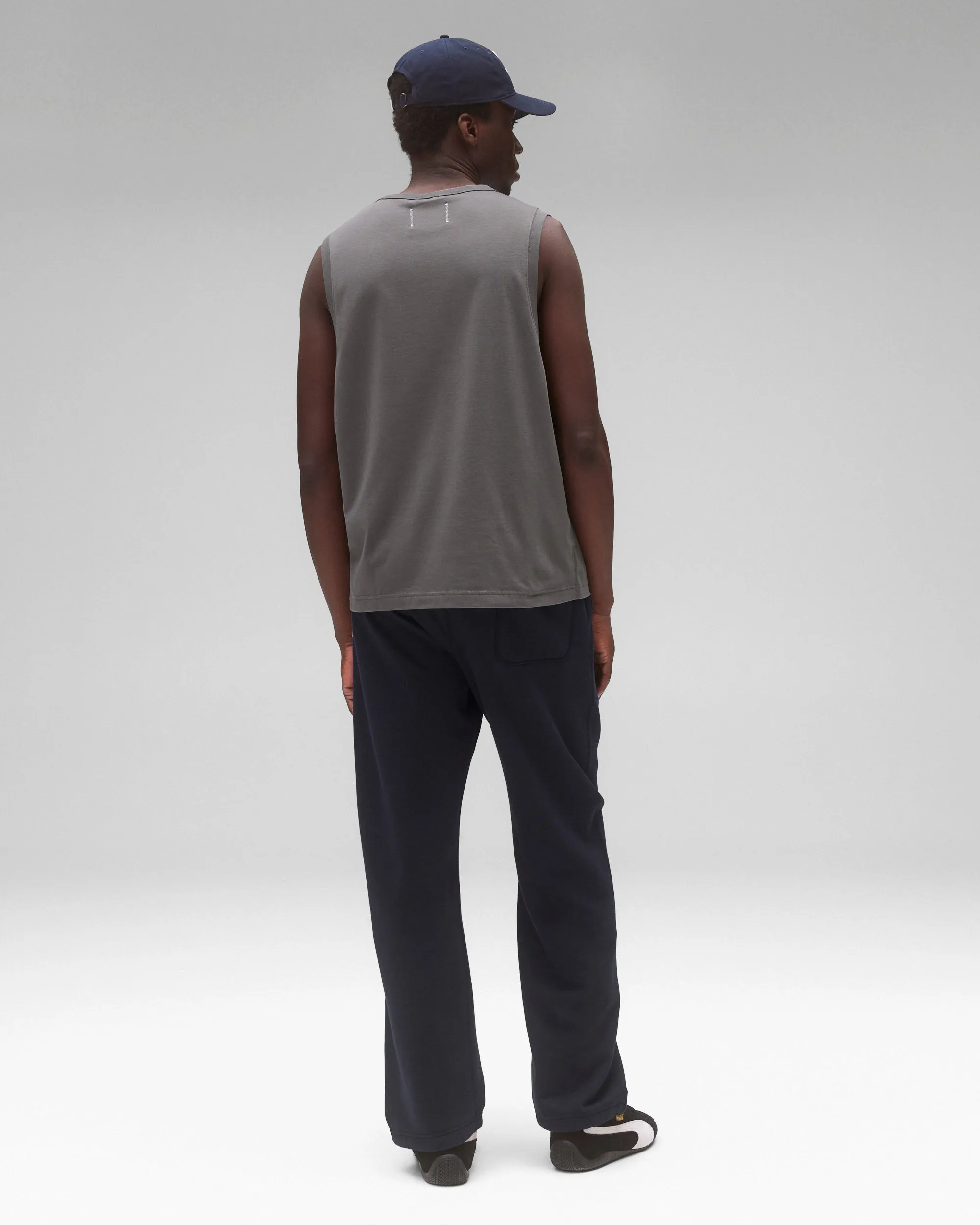 Dual Jersey Slim Sleeveless Shirt sold by Reigning Champ product image thumbnail 5