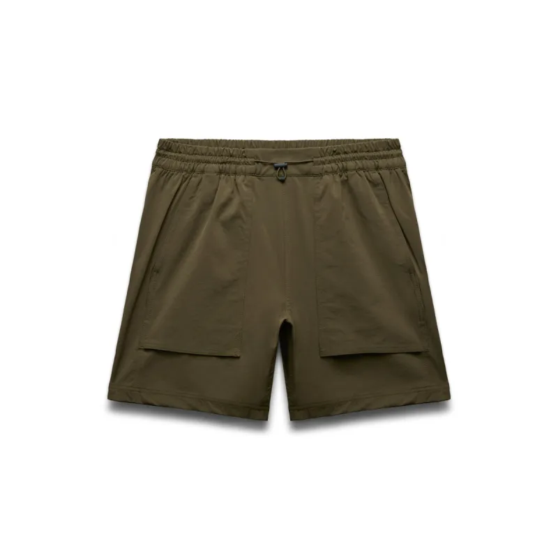 Stretch Nylon Utility Standard Swim Short 6" sold by Reigning Champ