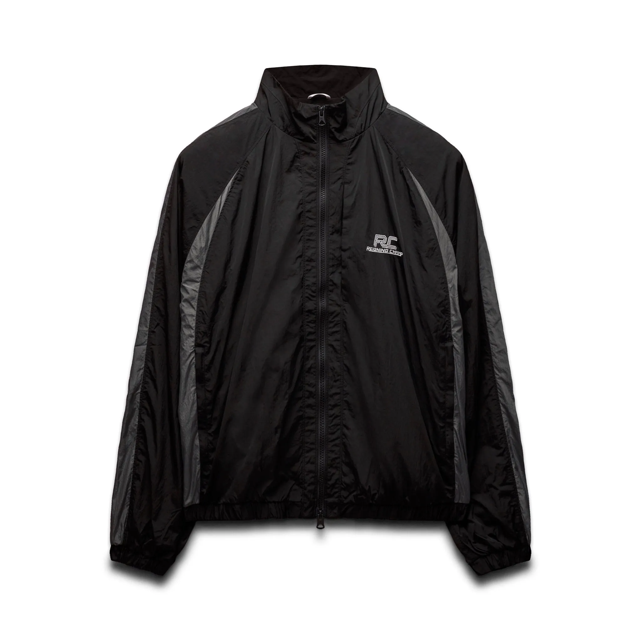 Crinkle Nylon Radar Jacket sold by Reigning Champ