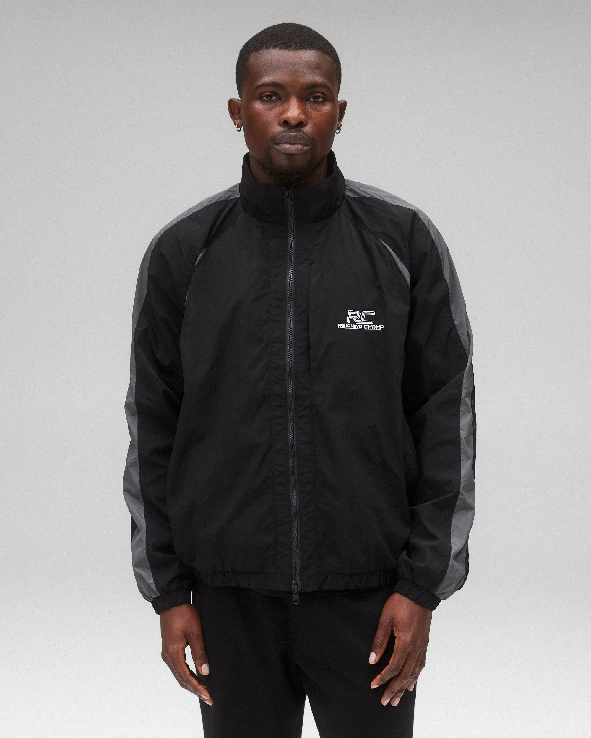 Crinkle Nylon Radar Jacket sold by Reigning Champ product image thumbnail 2