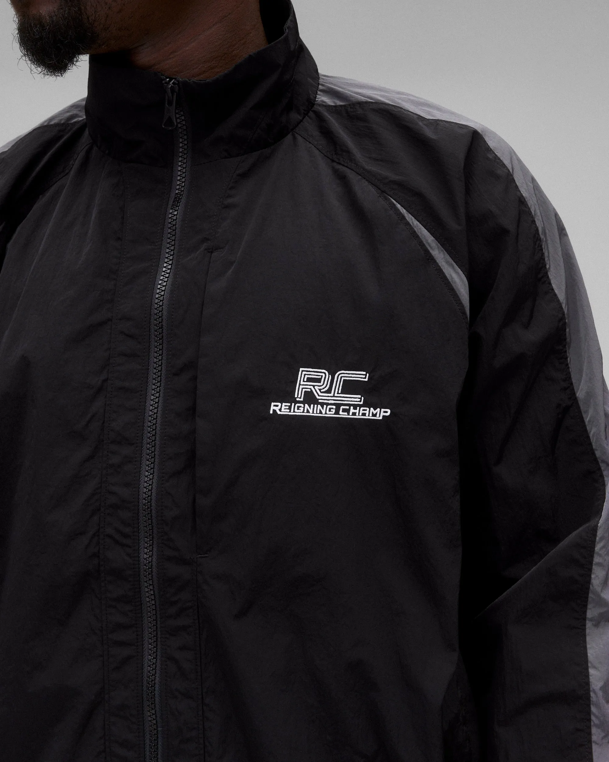 Crinkle Nylon Radar Jacket sold by Reigning Champ product image thumbnail 3