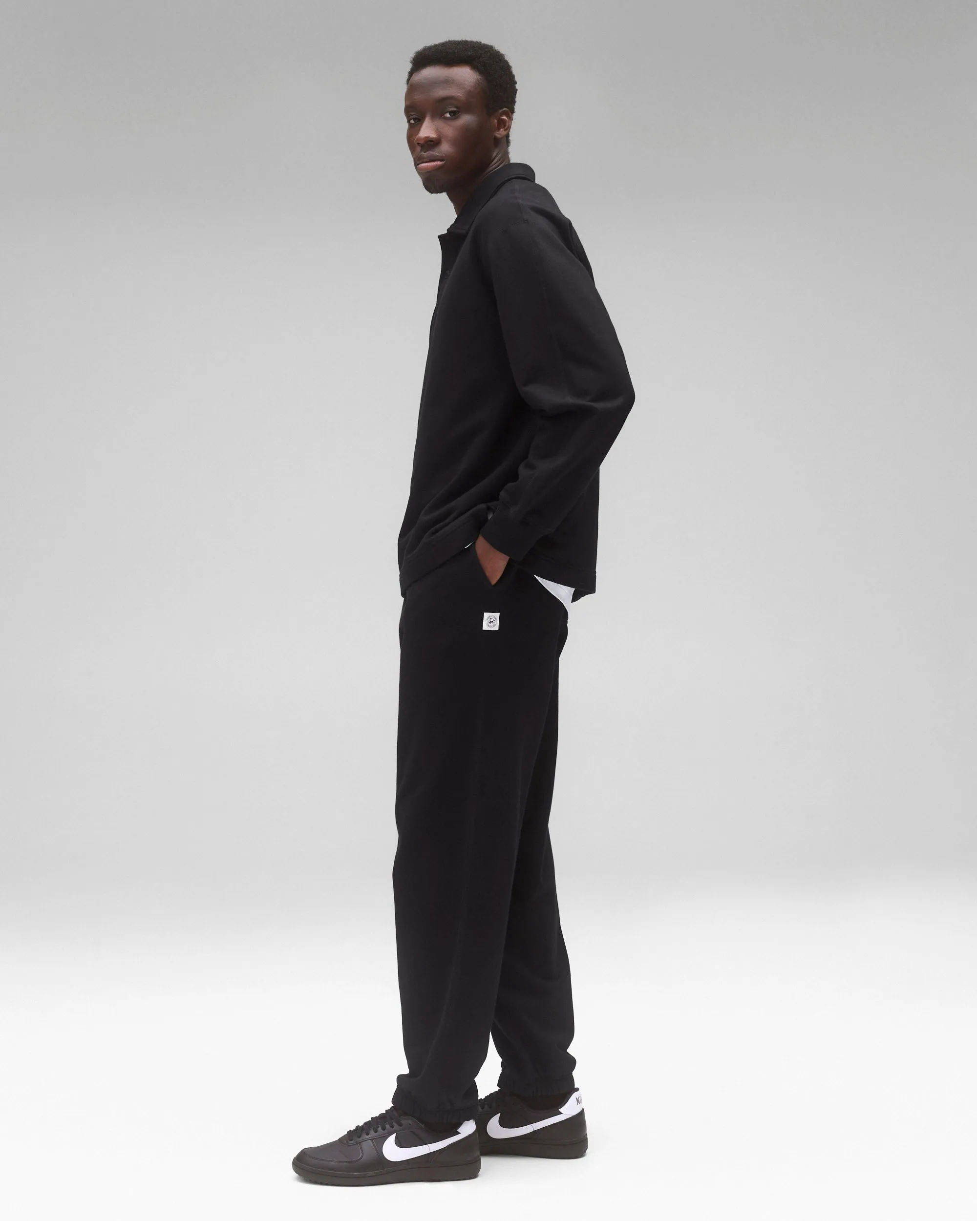 Midweight Terry Relaxed Cuffed Sweatpant sold by Reigning Champ product image thumbnail 4