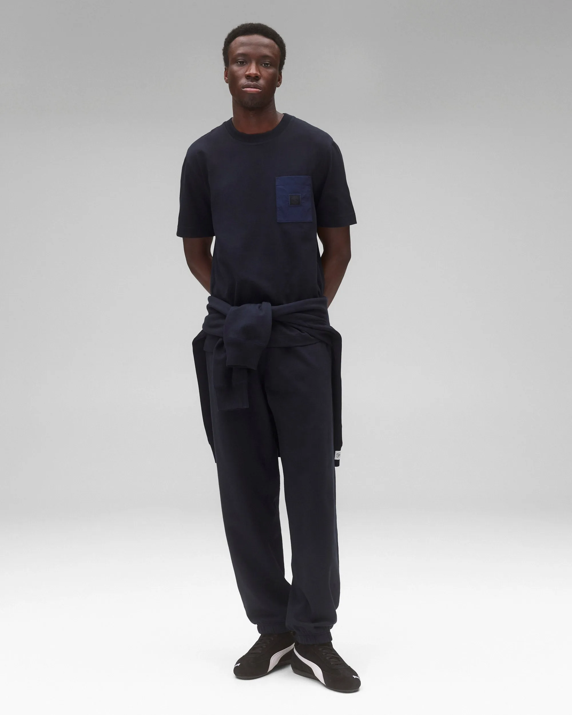Midweight Terry Relaxed Cuffed Sweatpant sold by Reigning Champ product image thumbnail 2