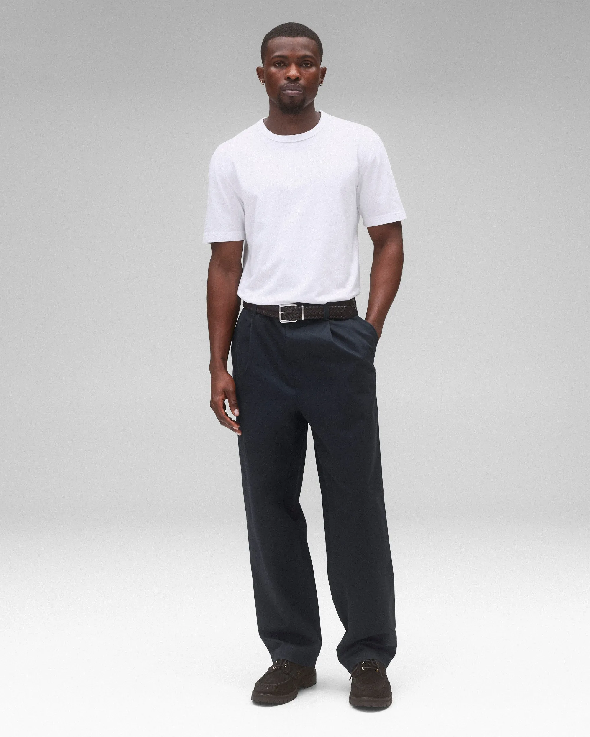 Dual Jersey Lockup Standard T-Shirt sold by Reigning Champ product image thumbnail 4