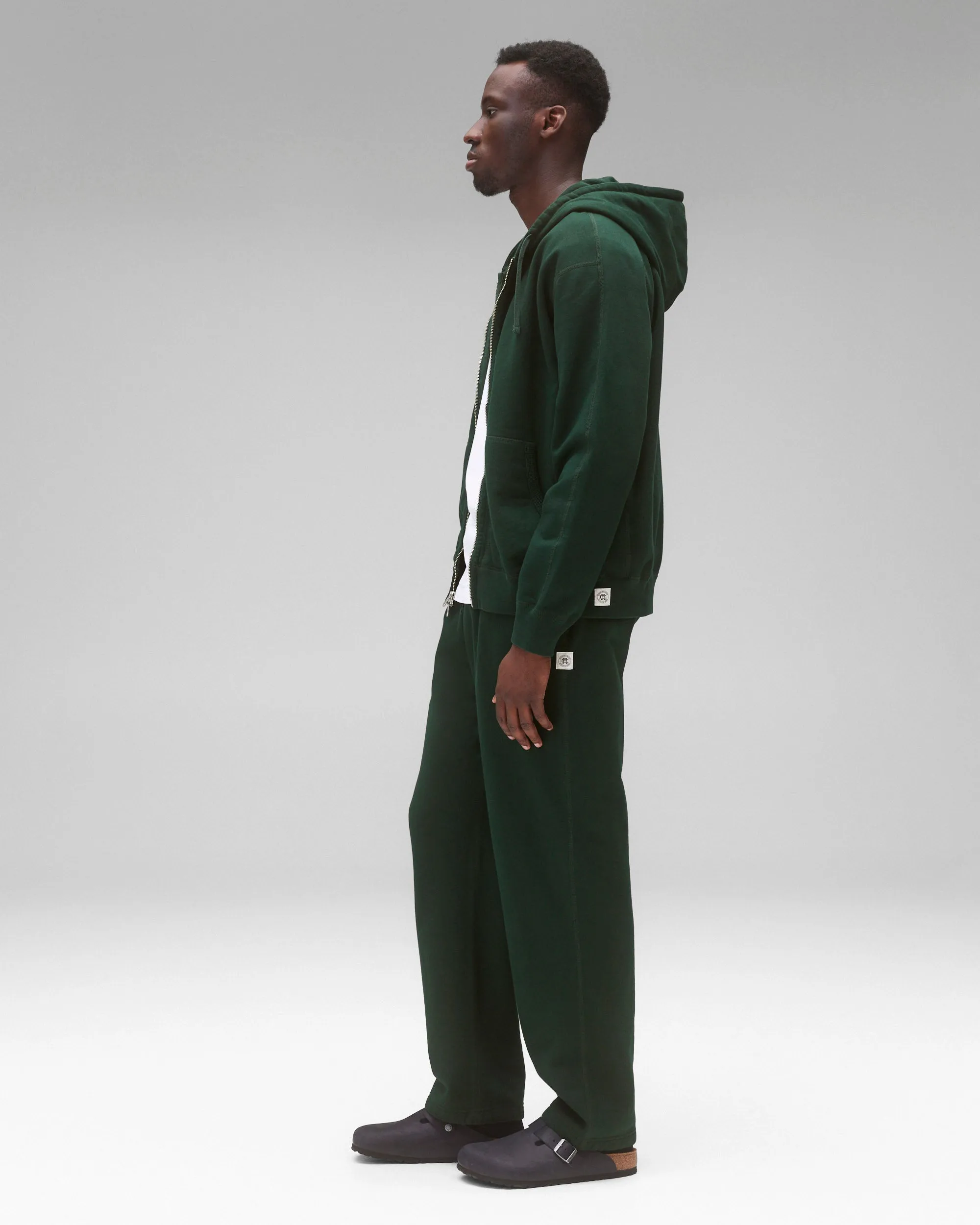 Midweight Terry Standard Zip Hoodie sold by Reigning Champ product image thumbnail 4