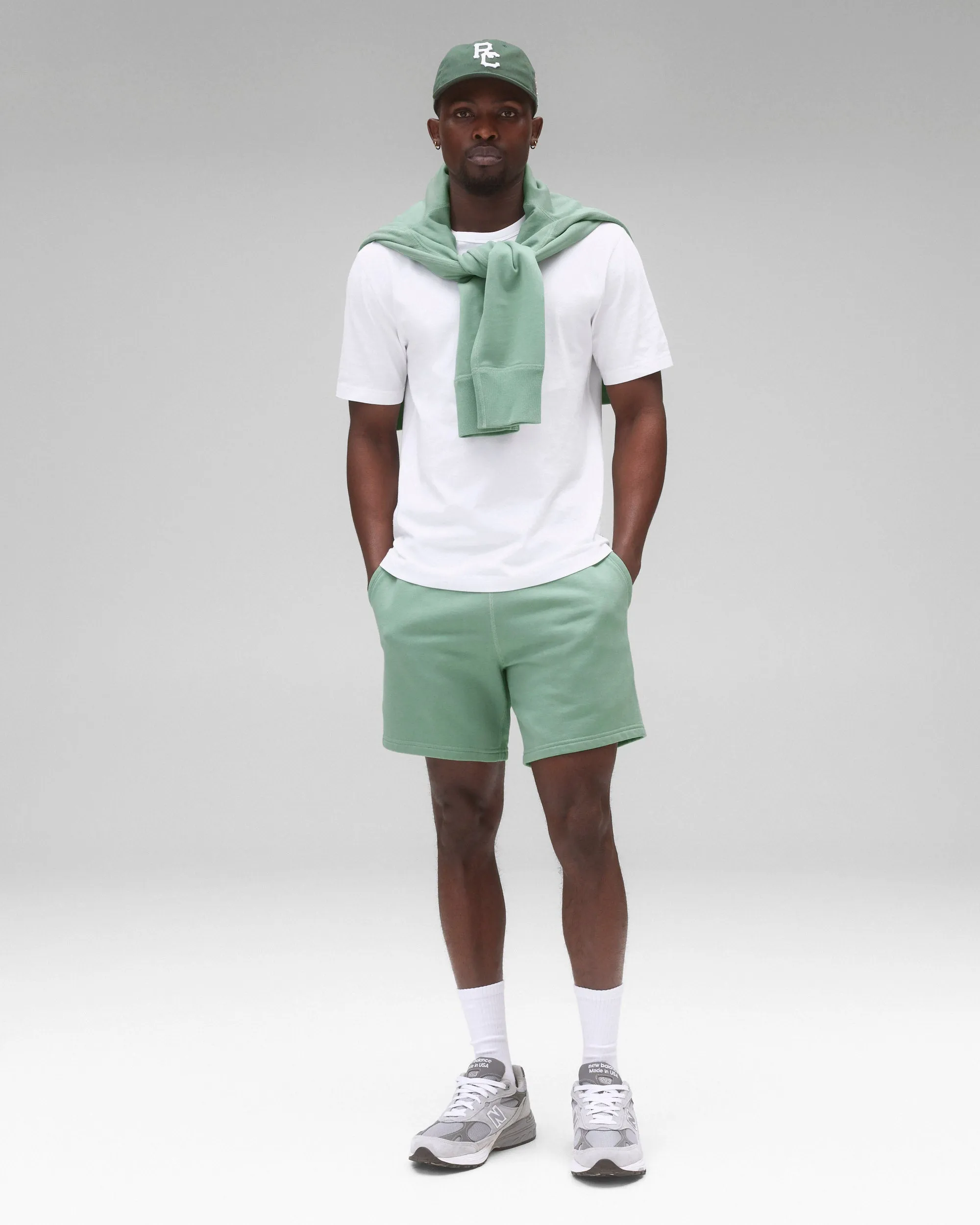 Midweight Terry Standard Sweatshort 6" sold by Reigning Champ product image thumbnail 2