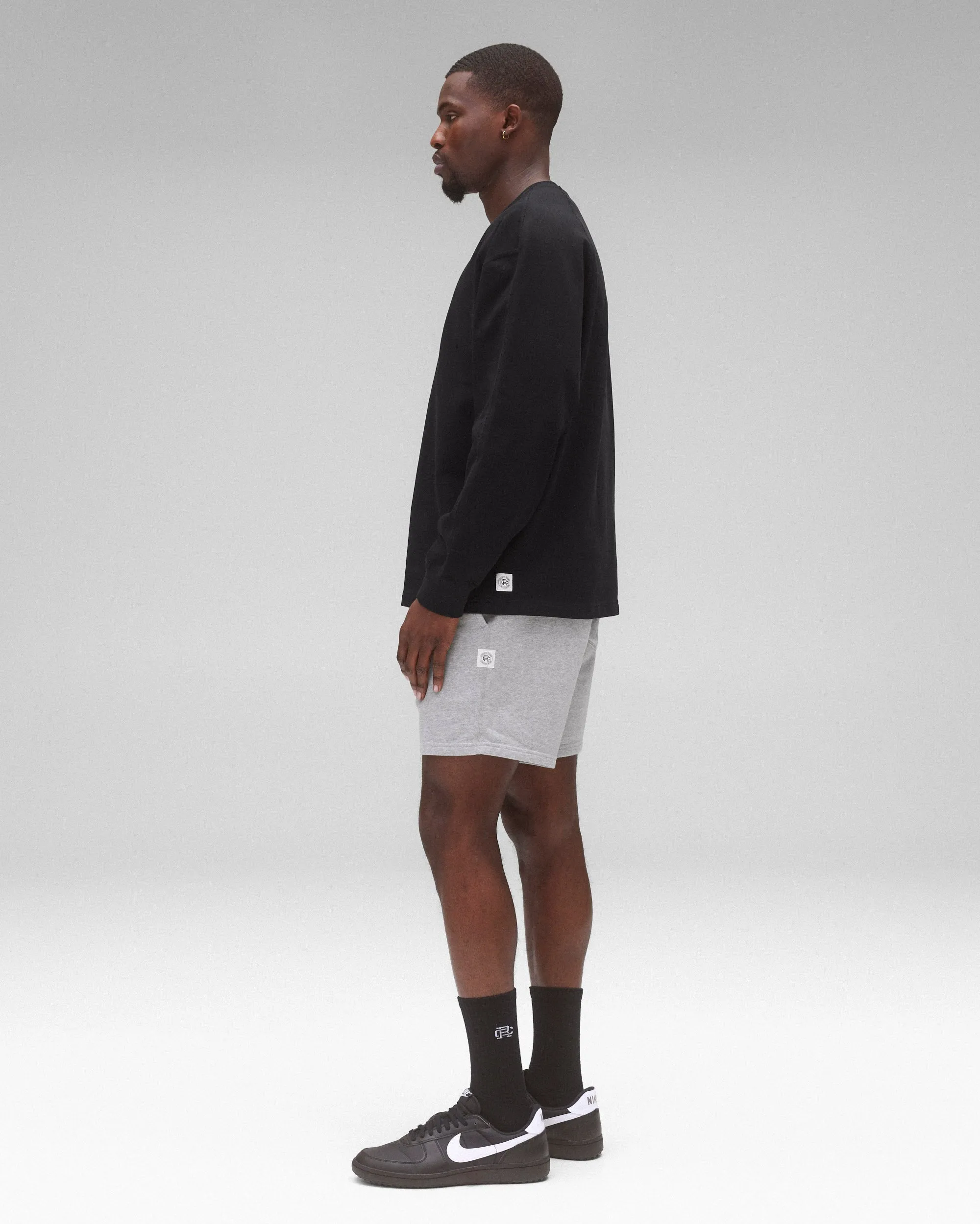 Heavyweight Jersey Relaxed Long Sleeve sold by Reigning Champ product image thumbnail 4
