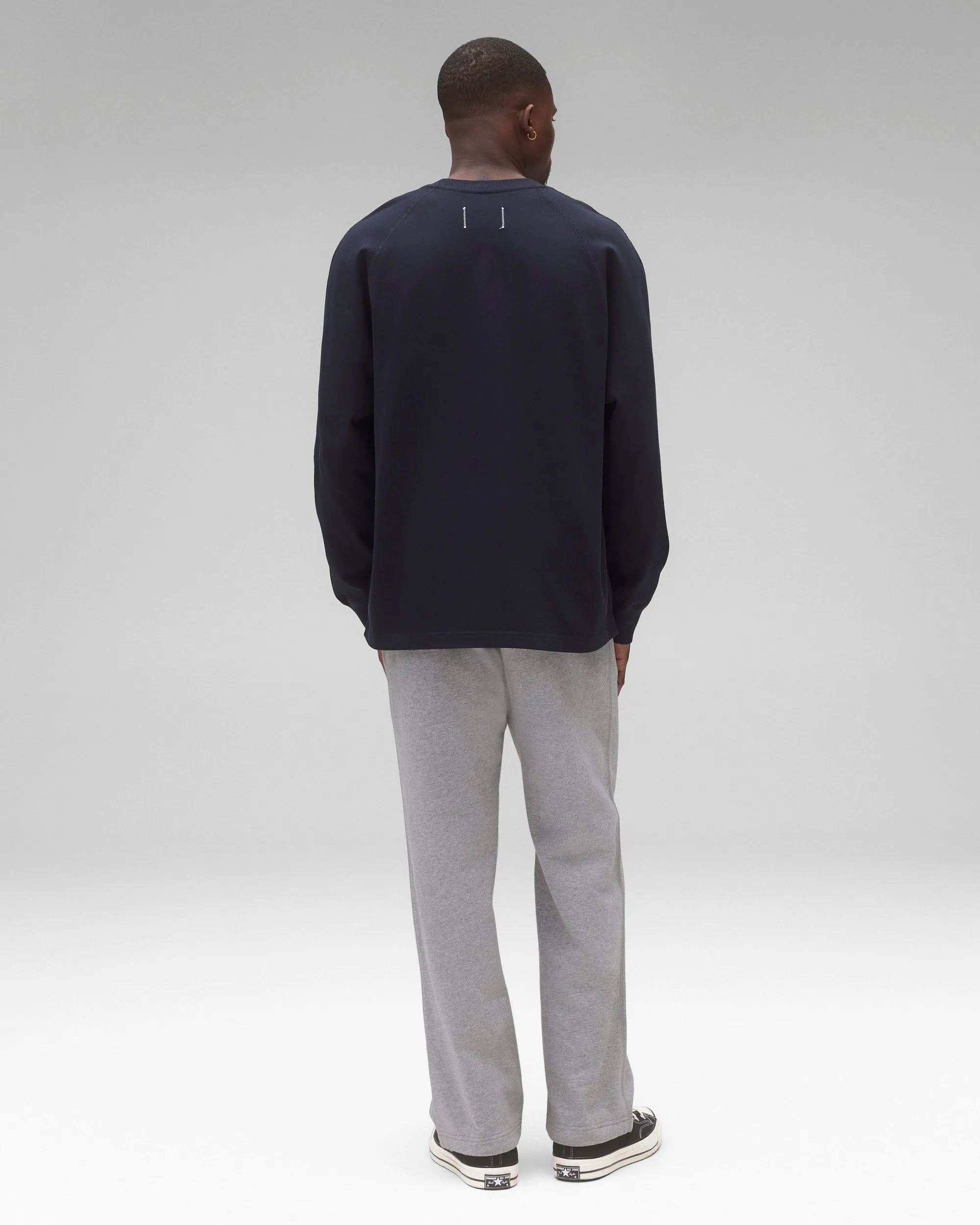 Heavyweight Jersey Relaxed Long Sleeve sold by Reigning Champ product image thumbnail 5