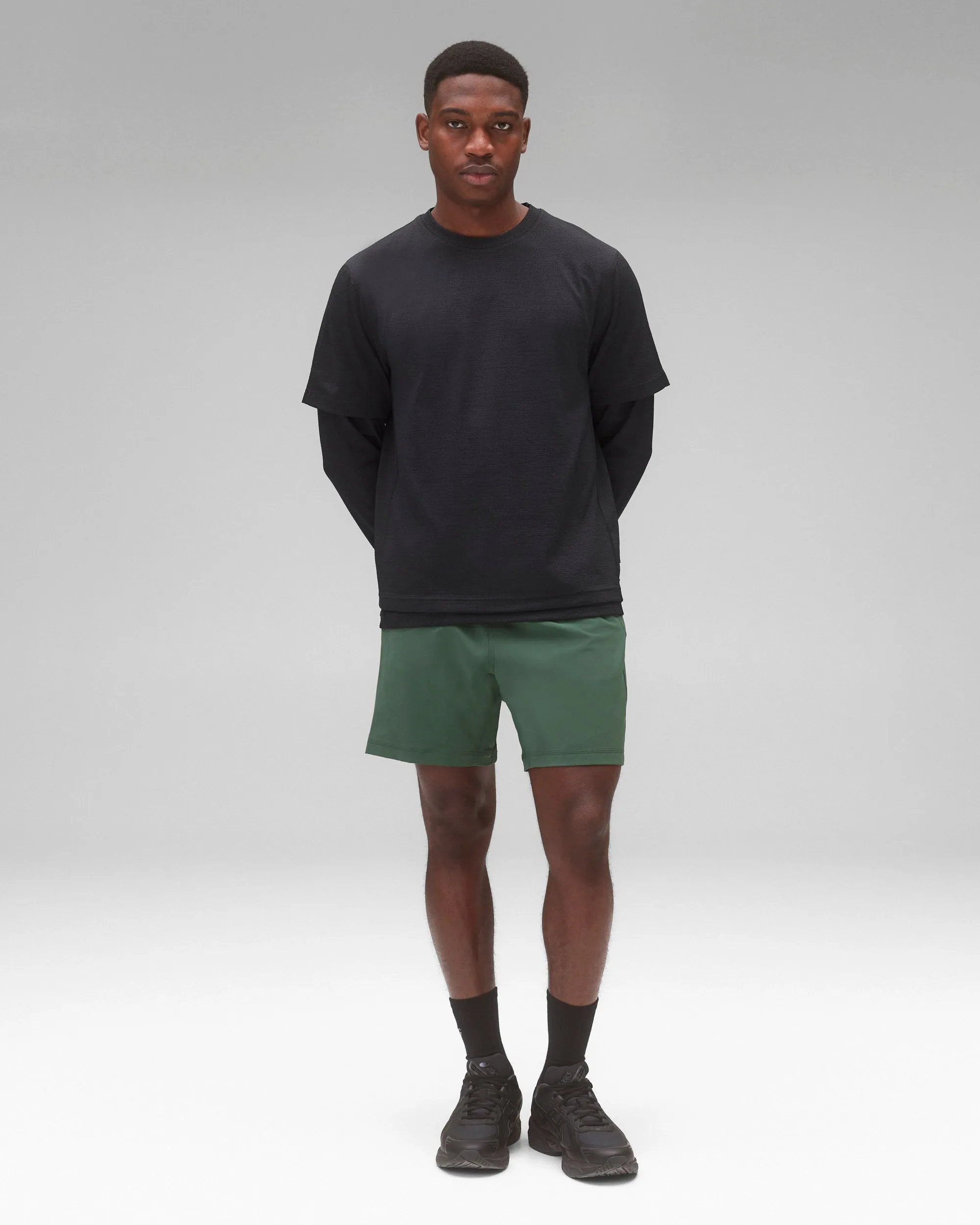 4-Way Stretch Nylon Standard Training Short 7” sold by Reigning Champ product image thumbnail 2