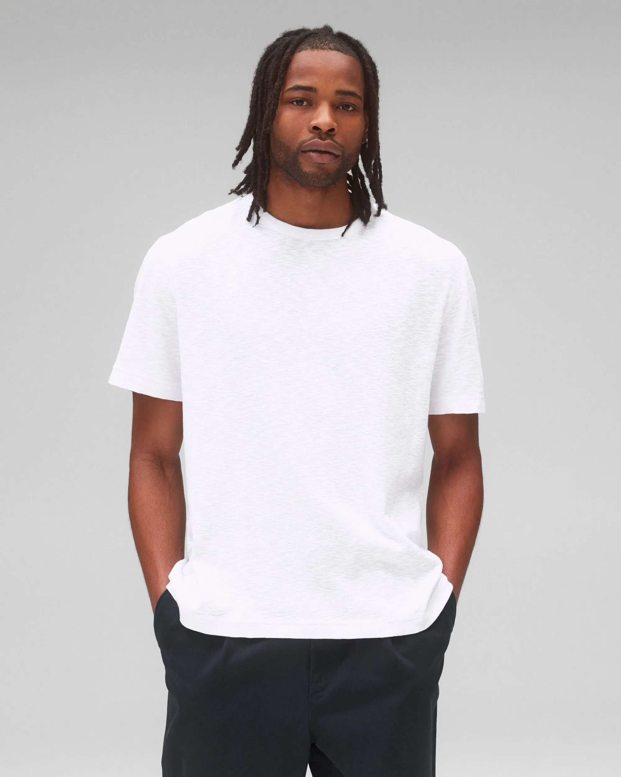 1x1 Slub Slim T-Shirt sold by Reigning Champ product image thumbnail 2