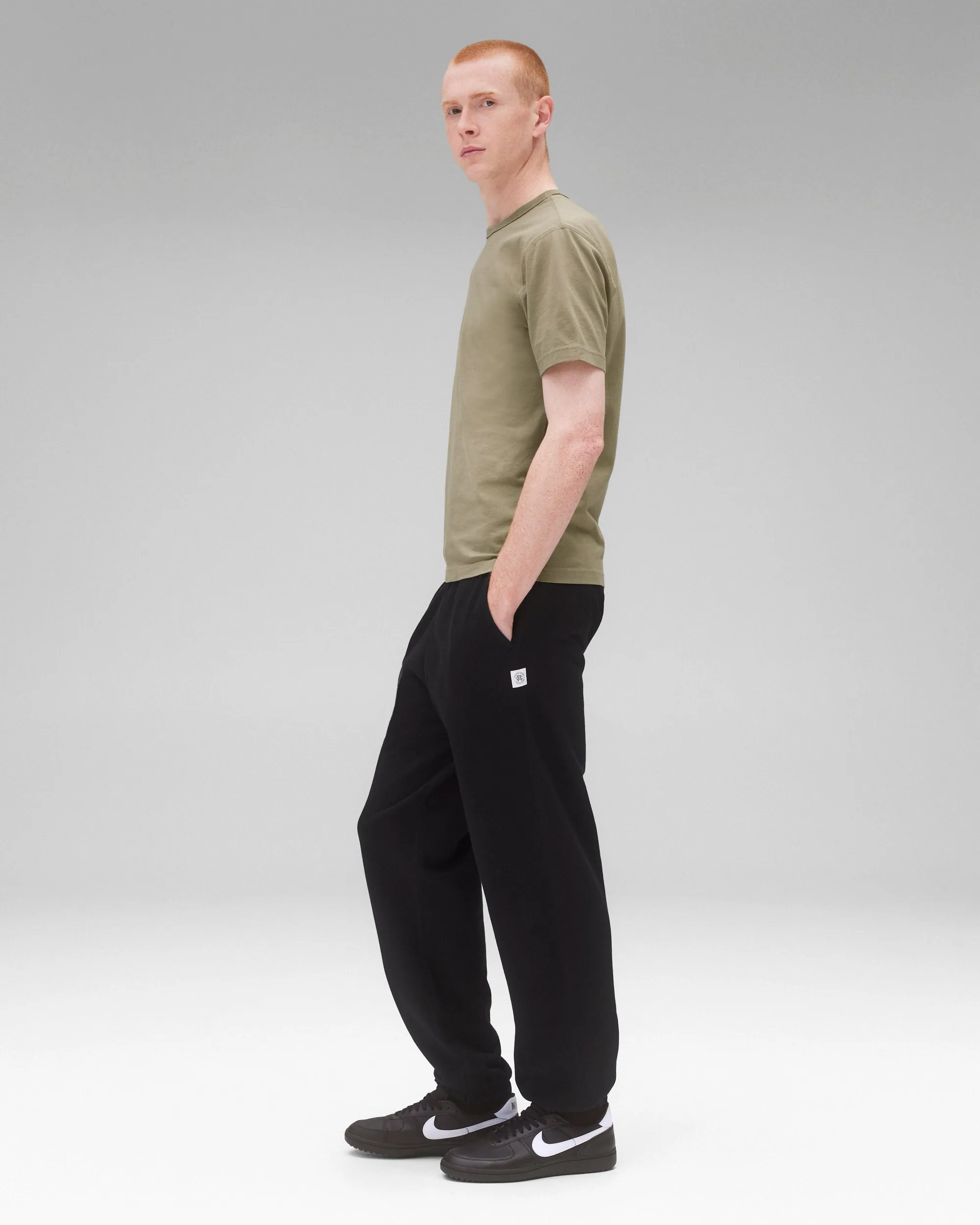 Lightweight Jersey Slim T-Shirt sold by Reigning Champ product image thumbnail 4