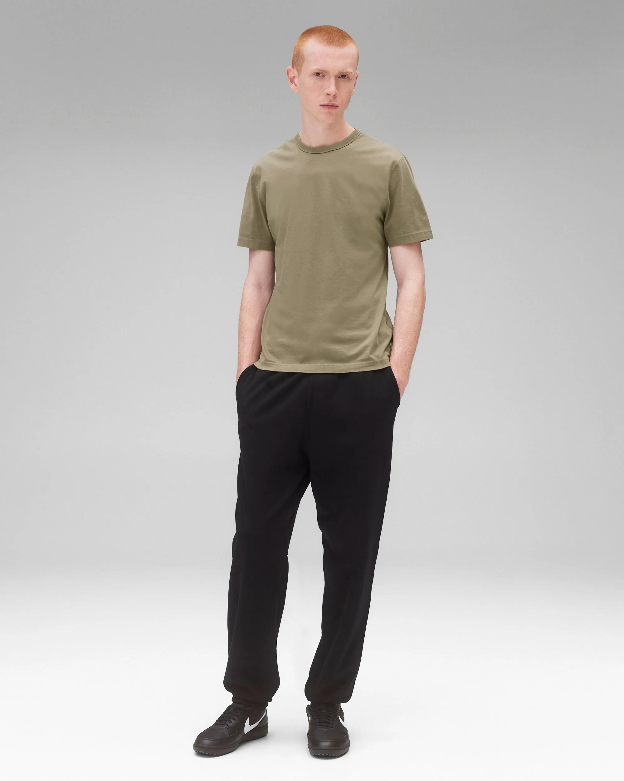 Lightweight Jersey Slim T-Shirt sold by Reigning Champ product image thumbnail 3