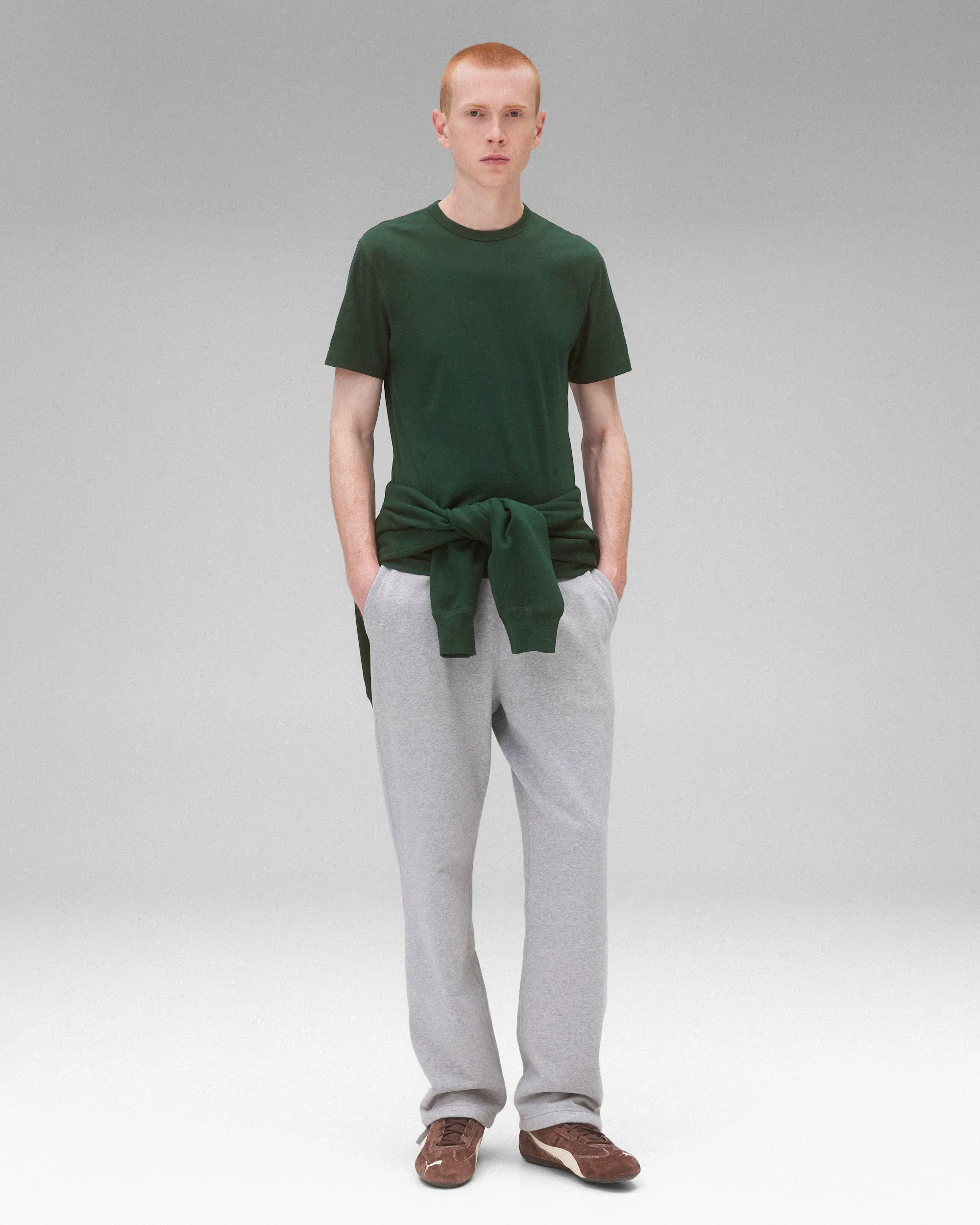 Lightweight Jersey Slim T-Shirt sold by Reigning Champ product image thumbnail 3
