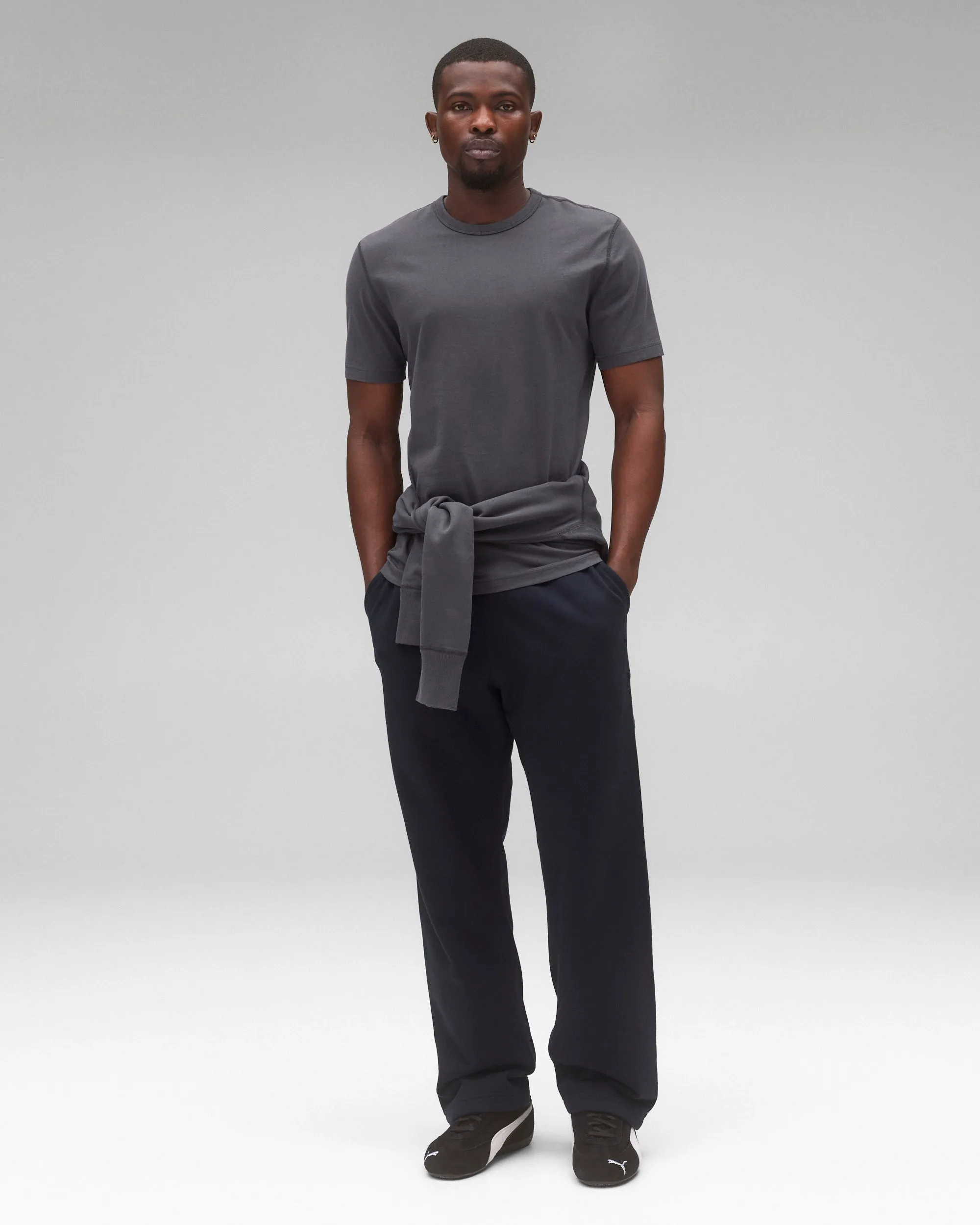Lightweight Jersey Slim T-Shirt sold by Reigning Champ product image thumbnail 3