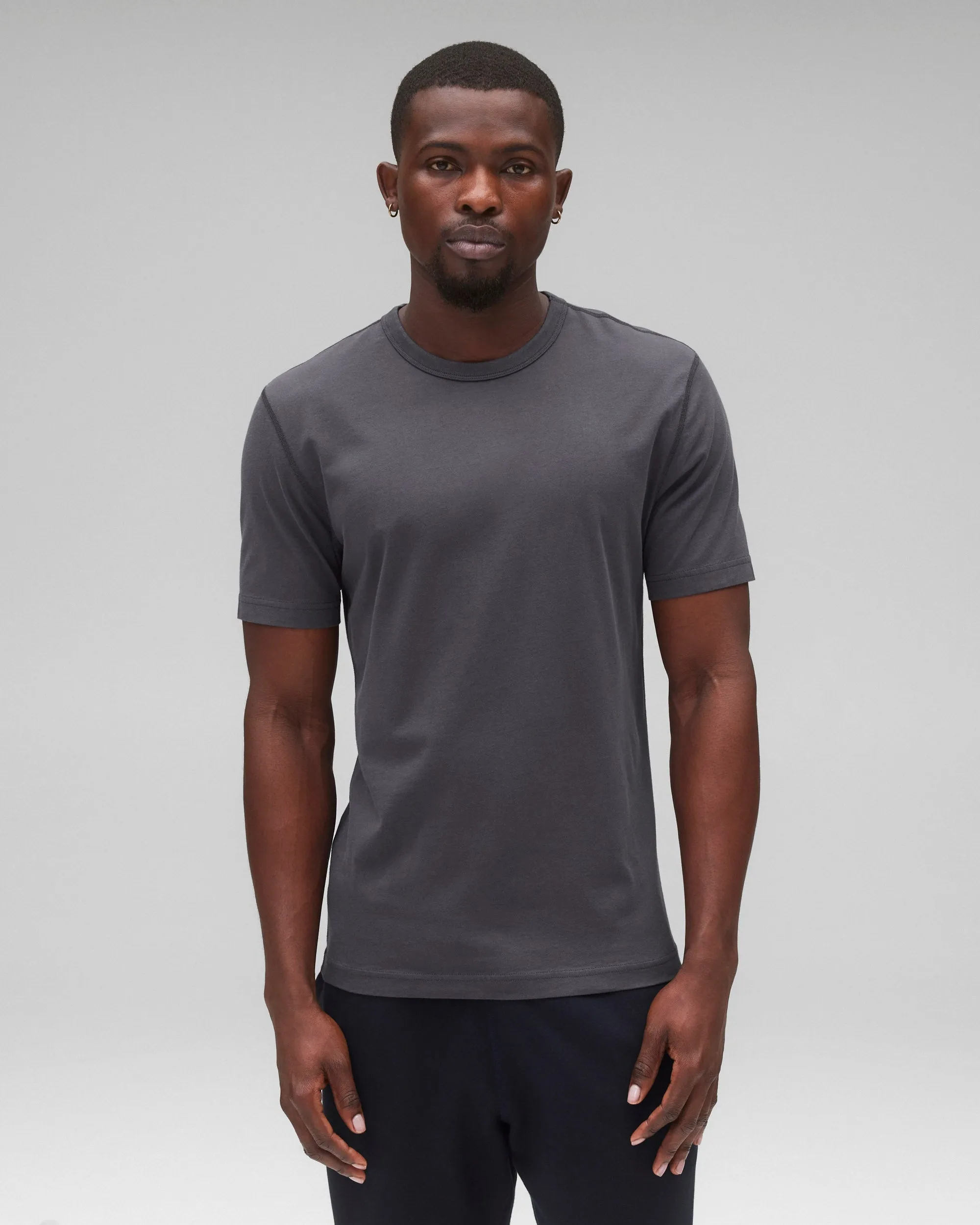 Lightweight Jersey Slim T-Shirt sold by Reigning Champ product image thumbnail 2
