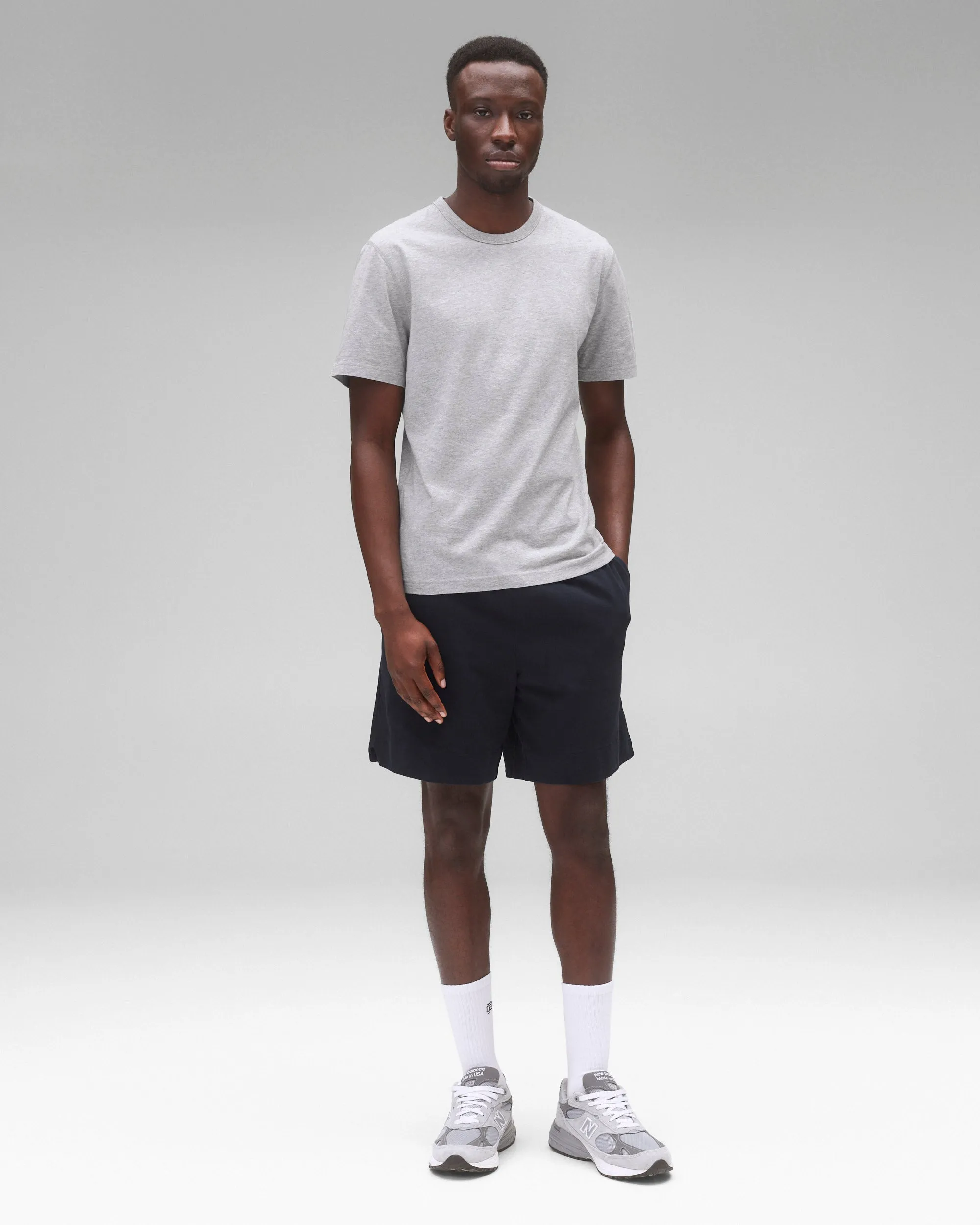 Lightweight Jersey Slim T-Shirt sold by Reigning Champ product image thumbnail 3