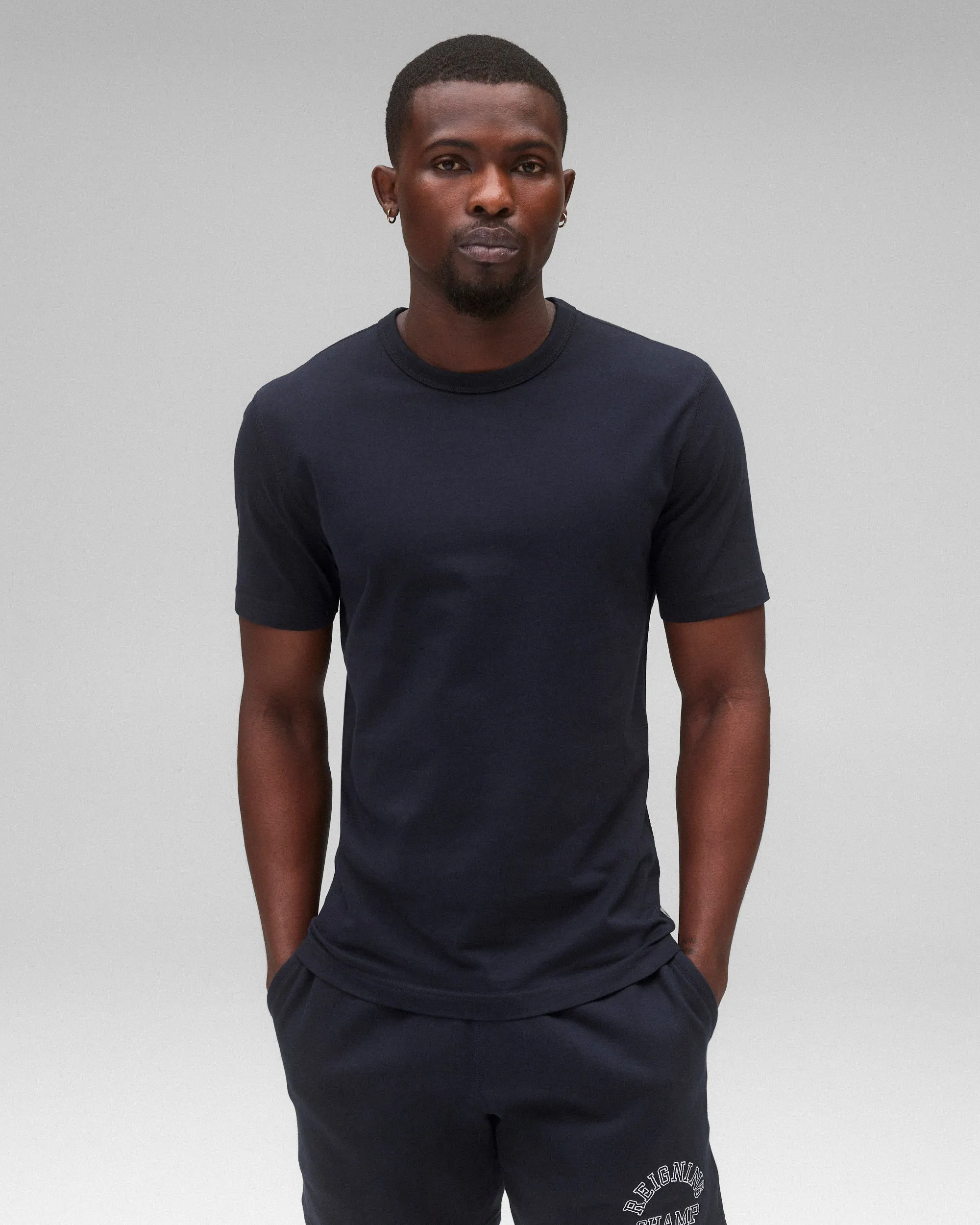 Lightweight Jersey Slim T-Shirt sold by Reigning Champ product image thumbnail 2