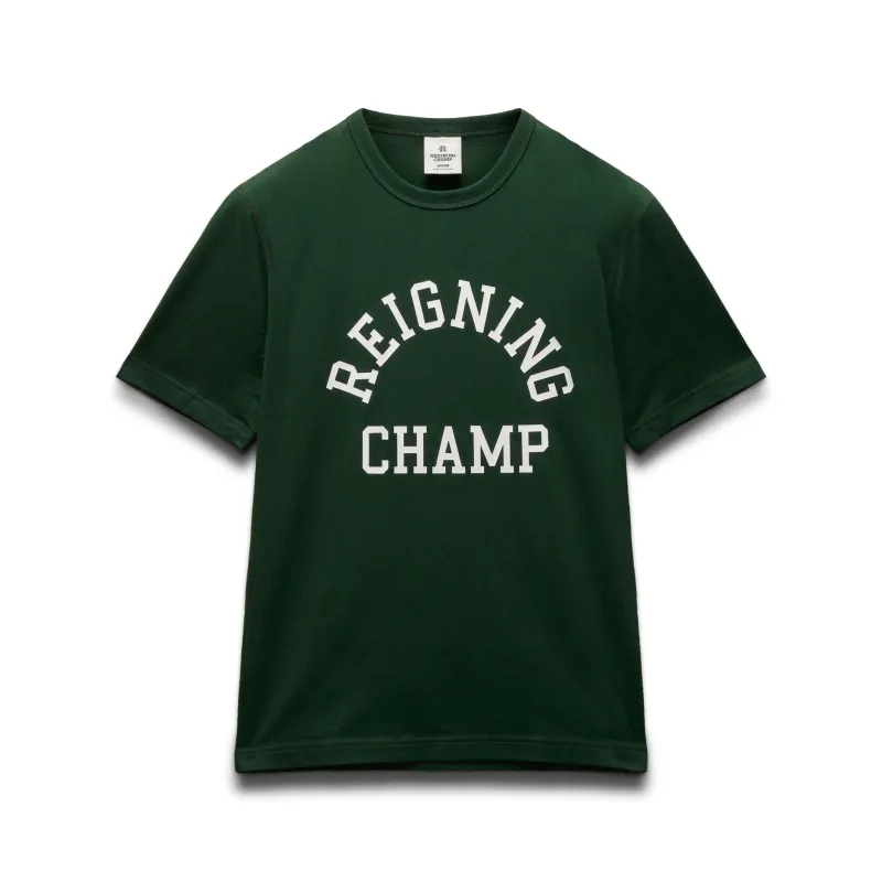 Lightweight Jersey Arch Logo Standard T-Shirt sold by Reigning Champ