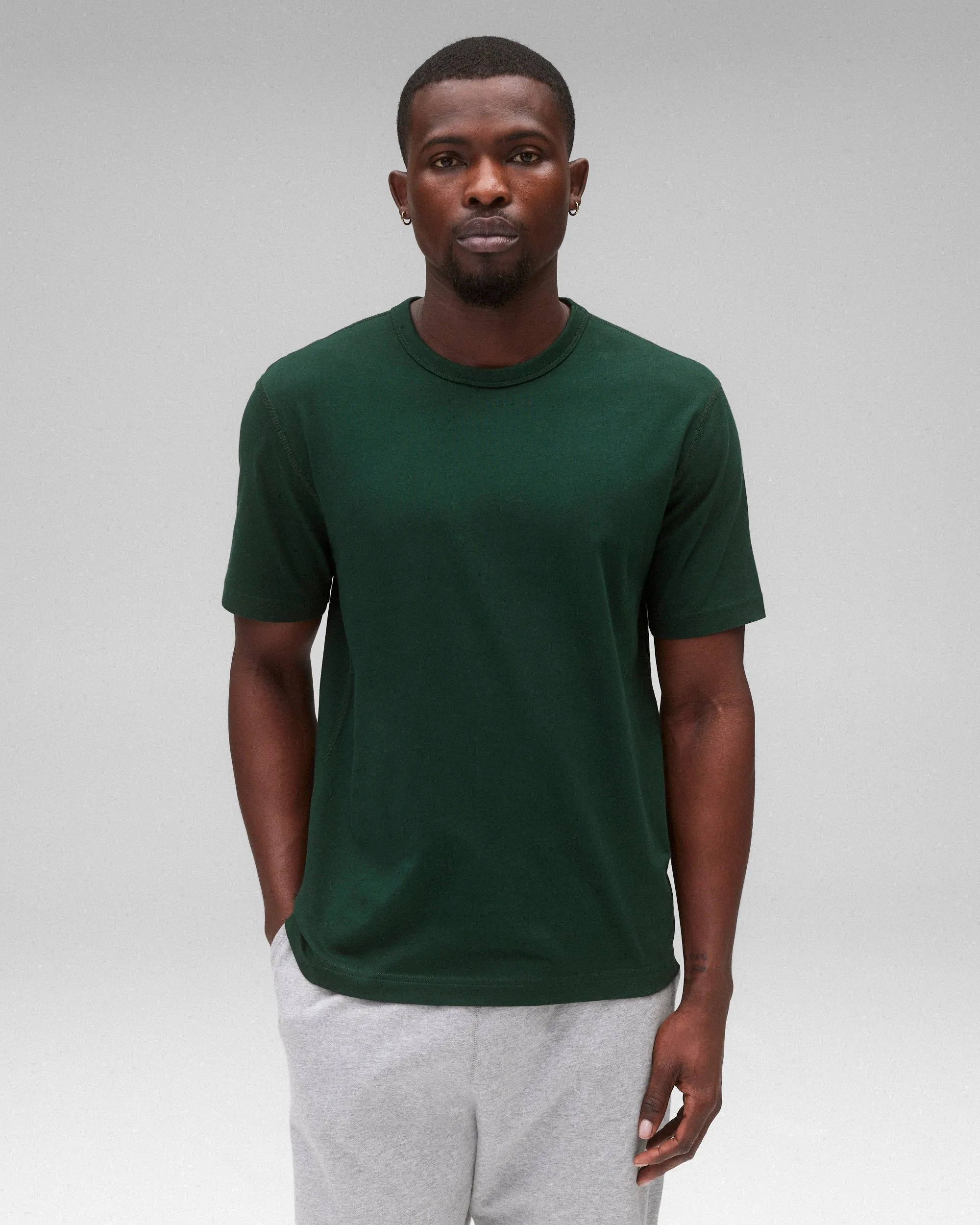Lightweight Jersey Standard T-Shirt sold by Reigning Champ product image thumbnail 2