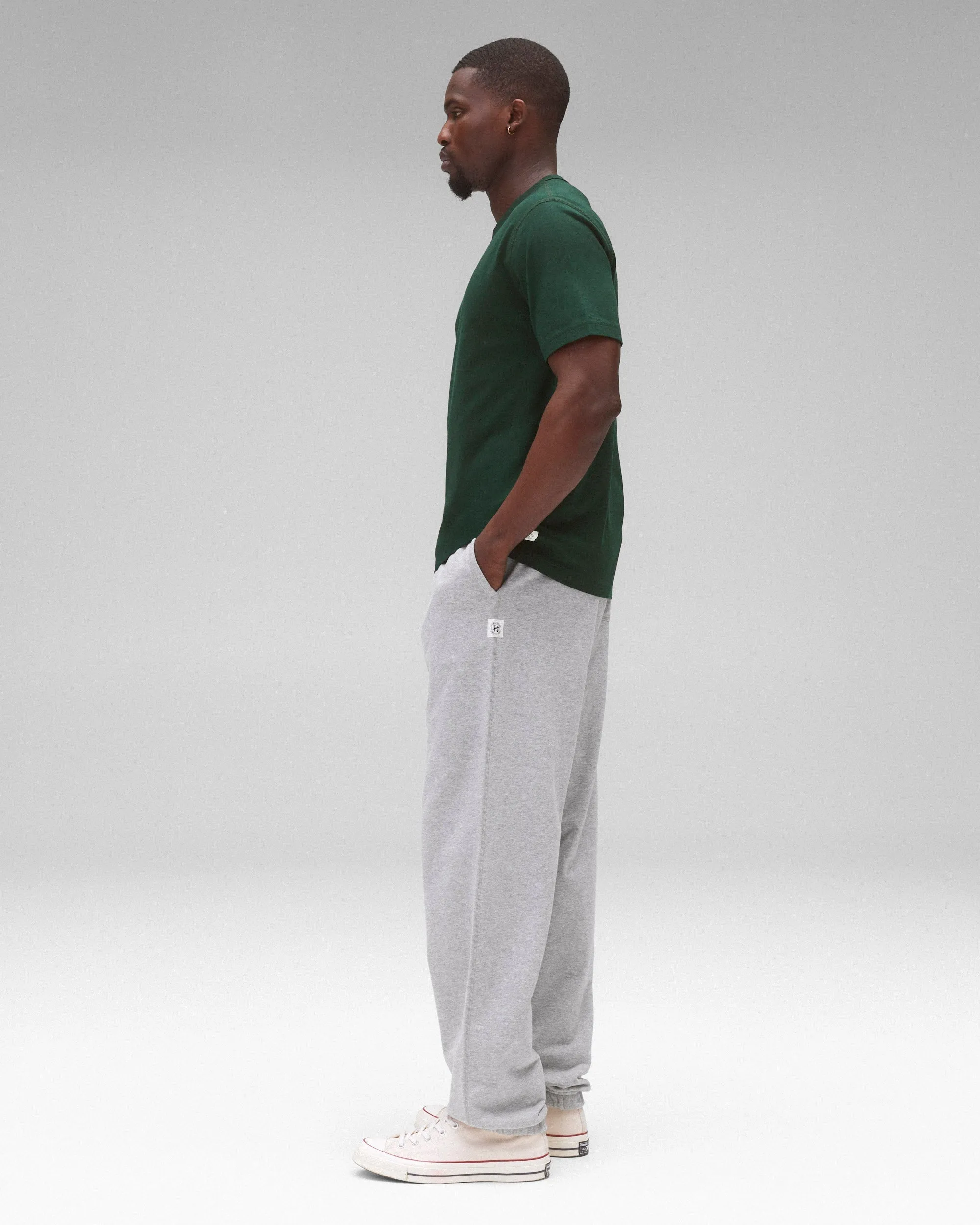 Lightweight Jersey Standard T-Shirt sold by Reigning Champ product image thumbnail 4