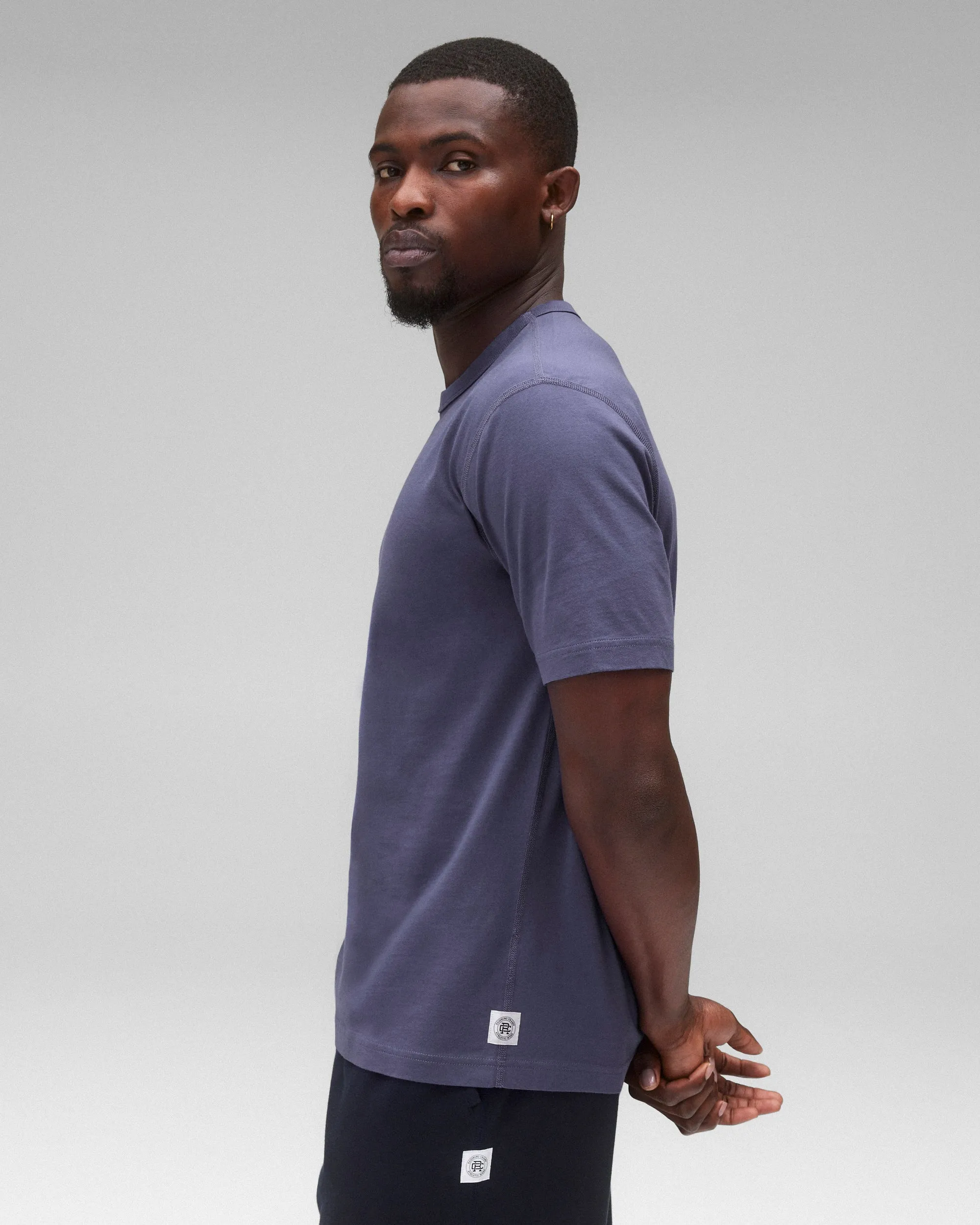 Lightweight Jersey Standard T-Shirt sold by Reigning Champ product image thumbnail 3
