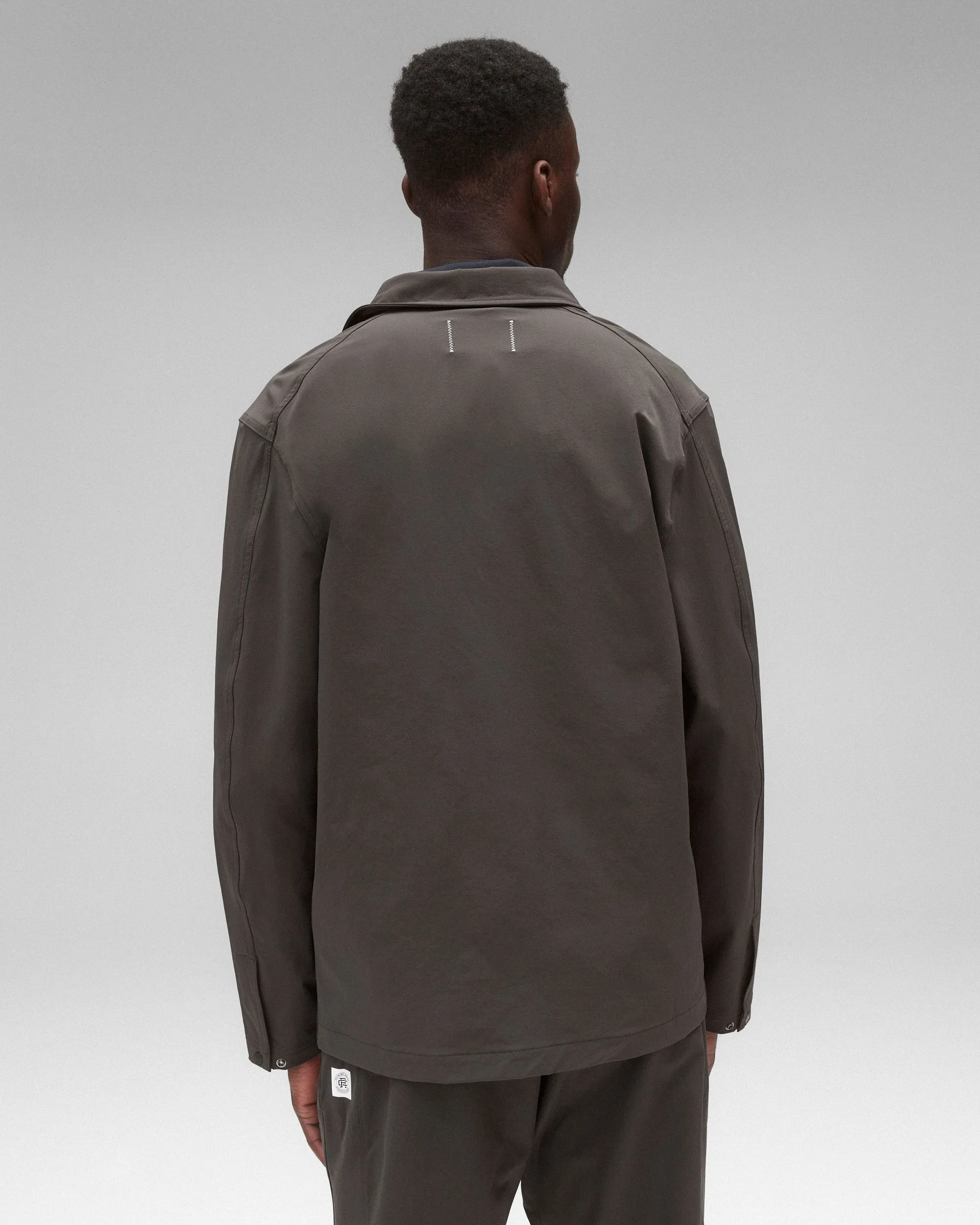 Nylon Oxford Ally Standard Overshirt sold by Reigning Champ product image thumbnail 5
